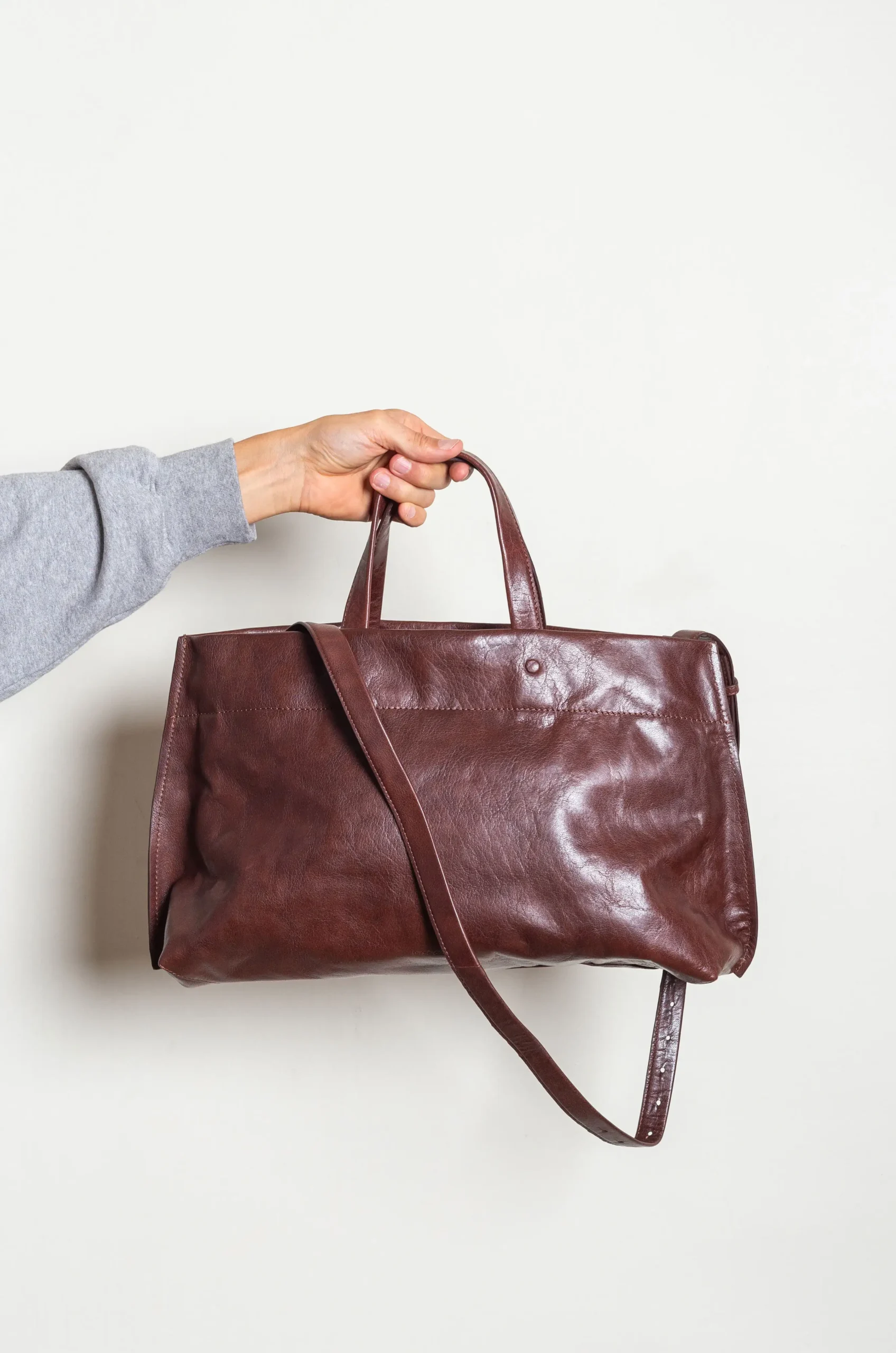 LIHANN GEORGE - ELLI CRUSHED GRAIN - OXIDIZED BROWN