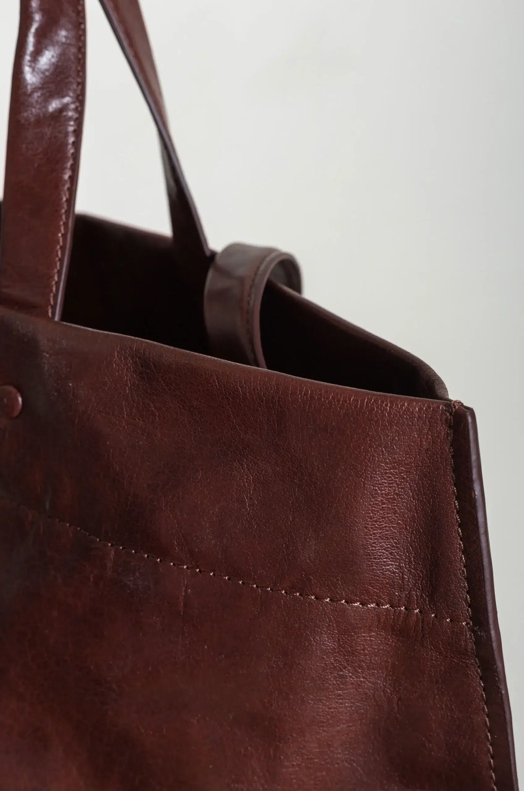 LIHANN GEORGE - ELLI CRUSHED GRAIN - OXIDIZED BROWN