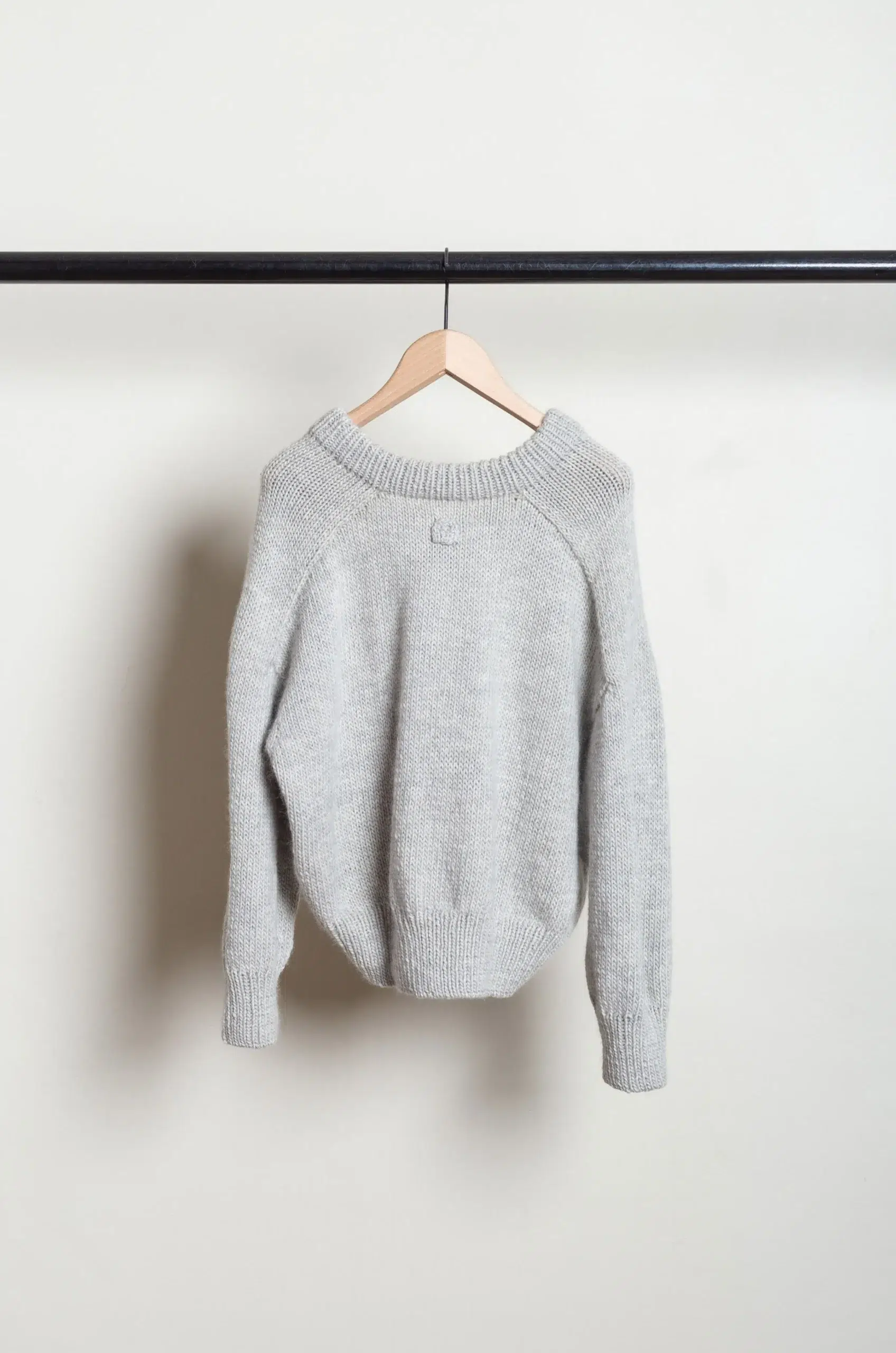 NITTO - DONNA V NECK - LIGHT GREY