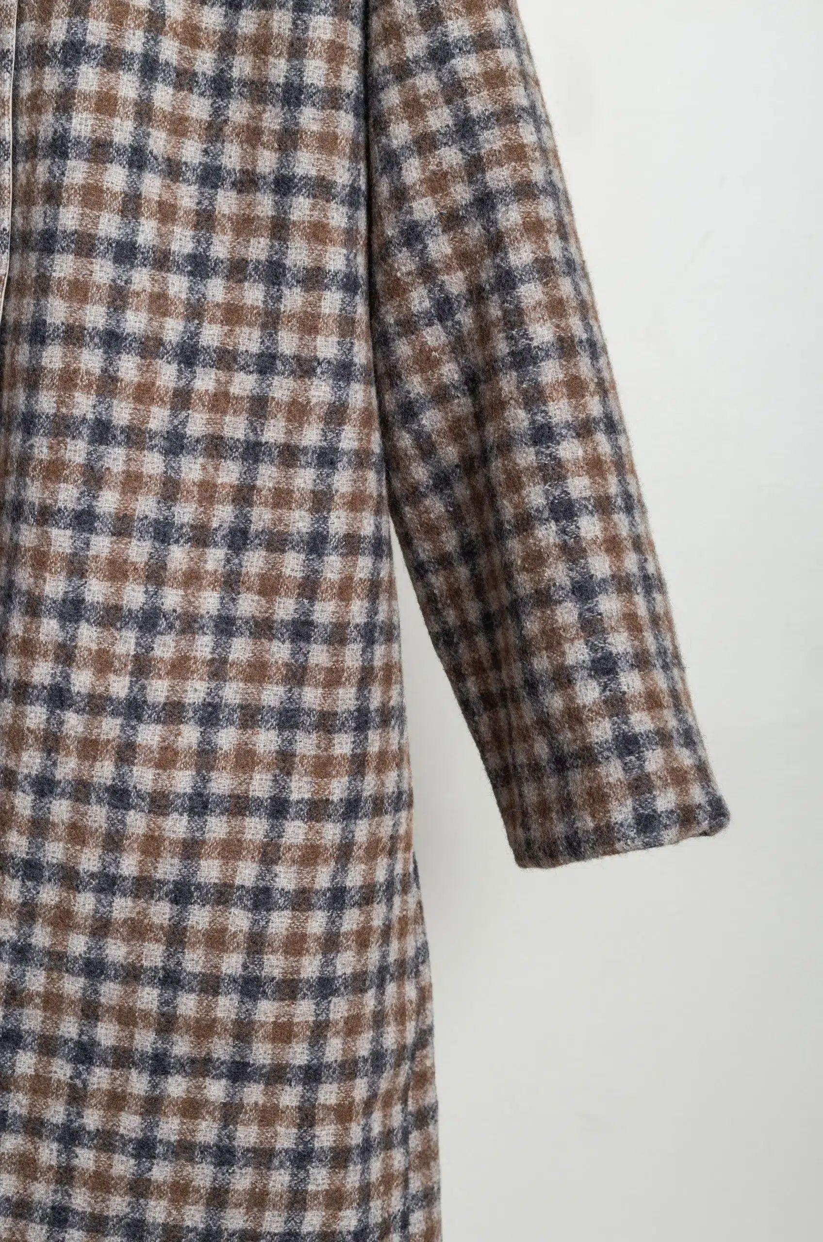 NITTO - ALMA COAT - BROWN GREY / SABBIA