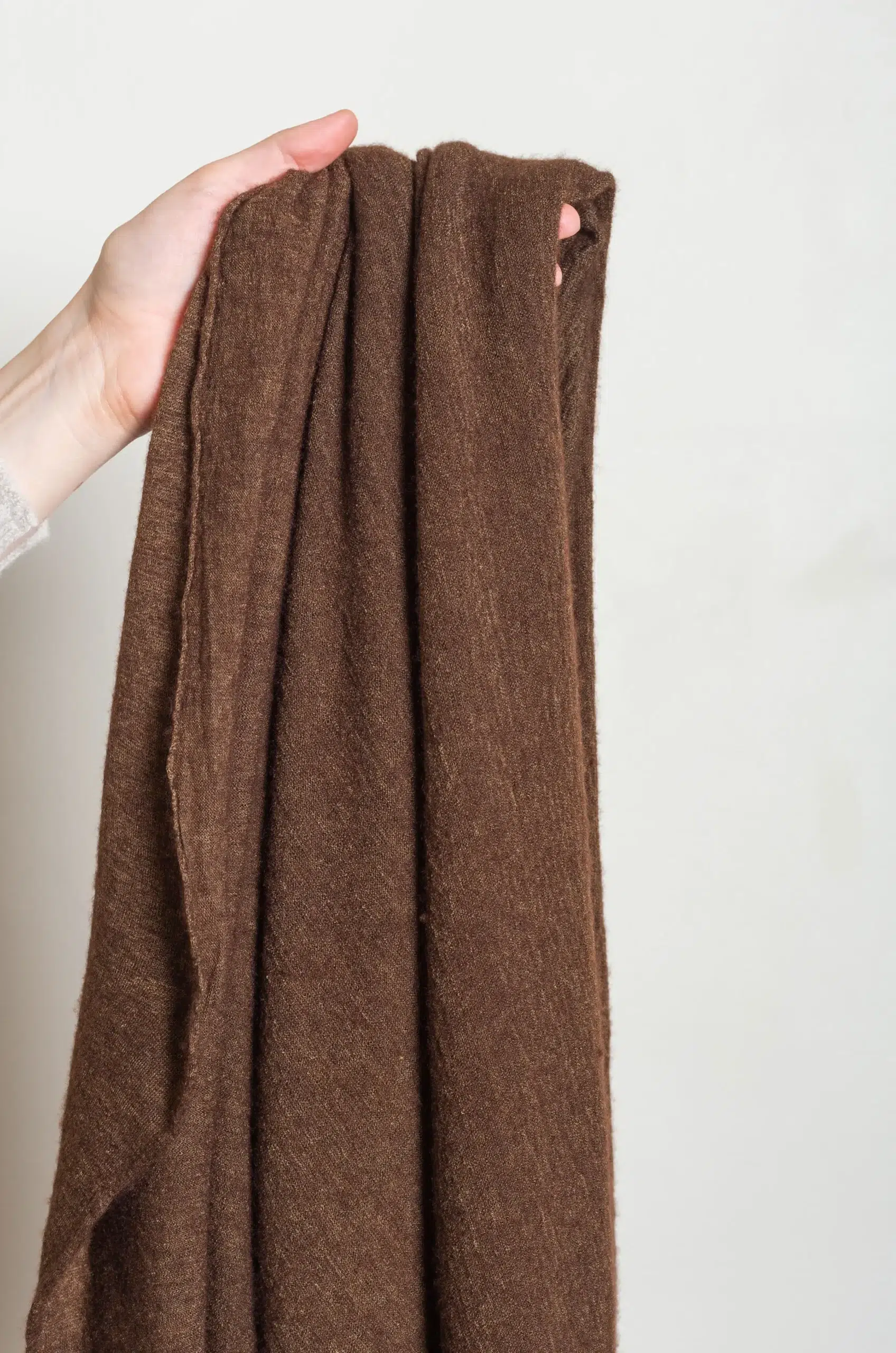 Pin 1876 - PLAIN STOLE FELTED 5500/121 - 0224 Chestnut