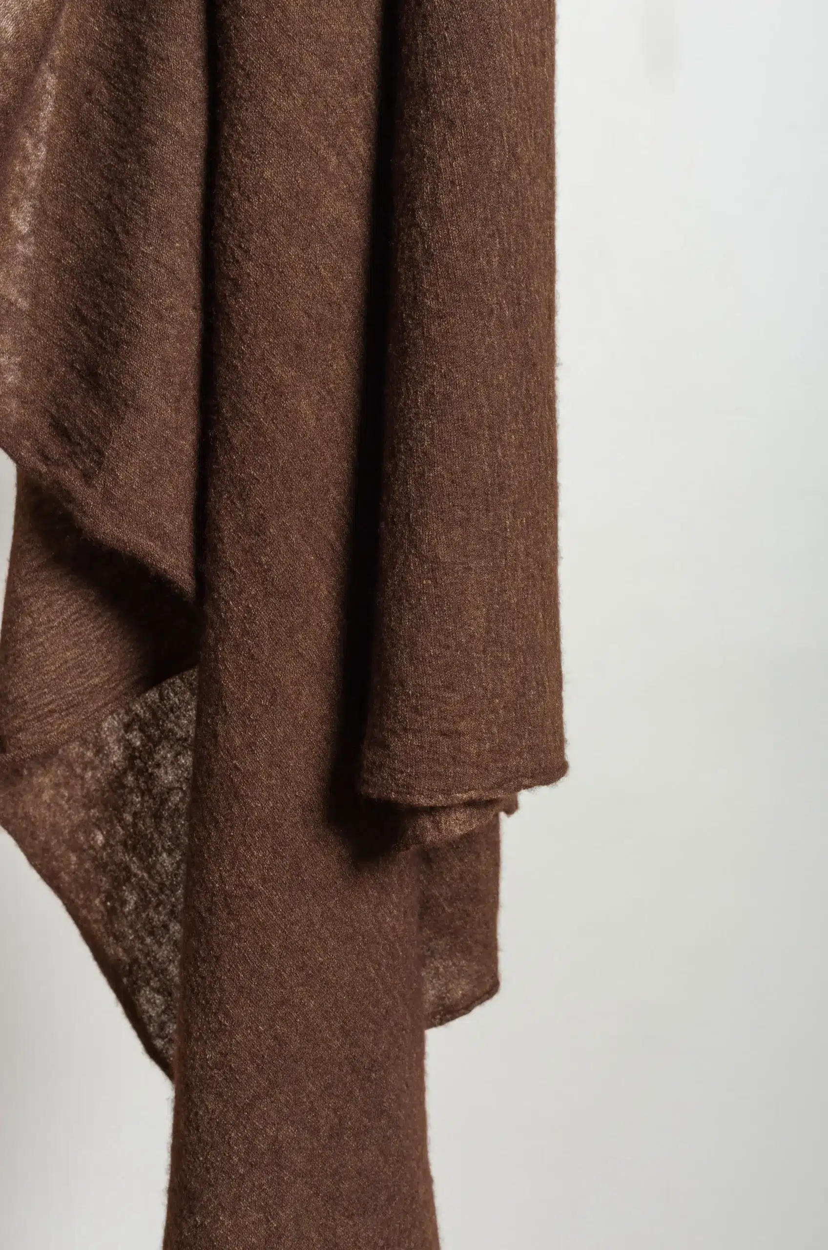 Pin 1876 - PLAIN STOLE FELTED 5500/121 - 0224 Chestnut
