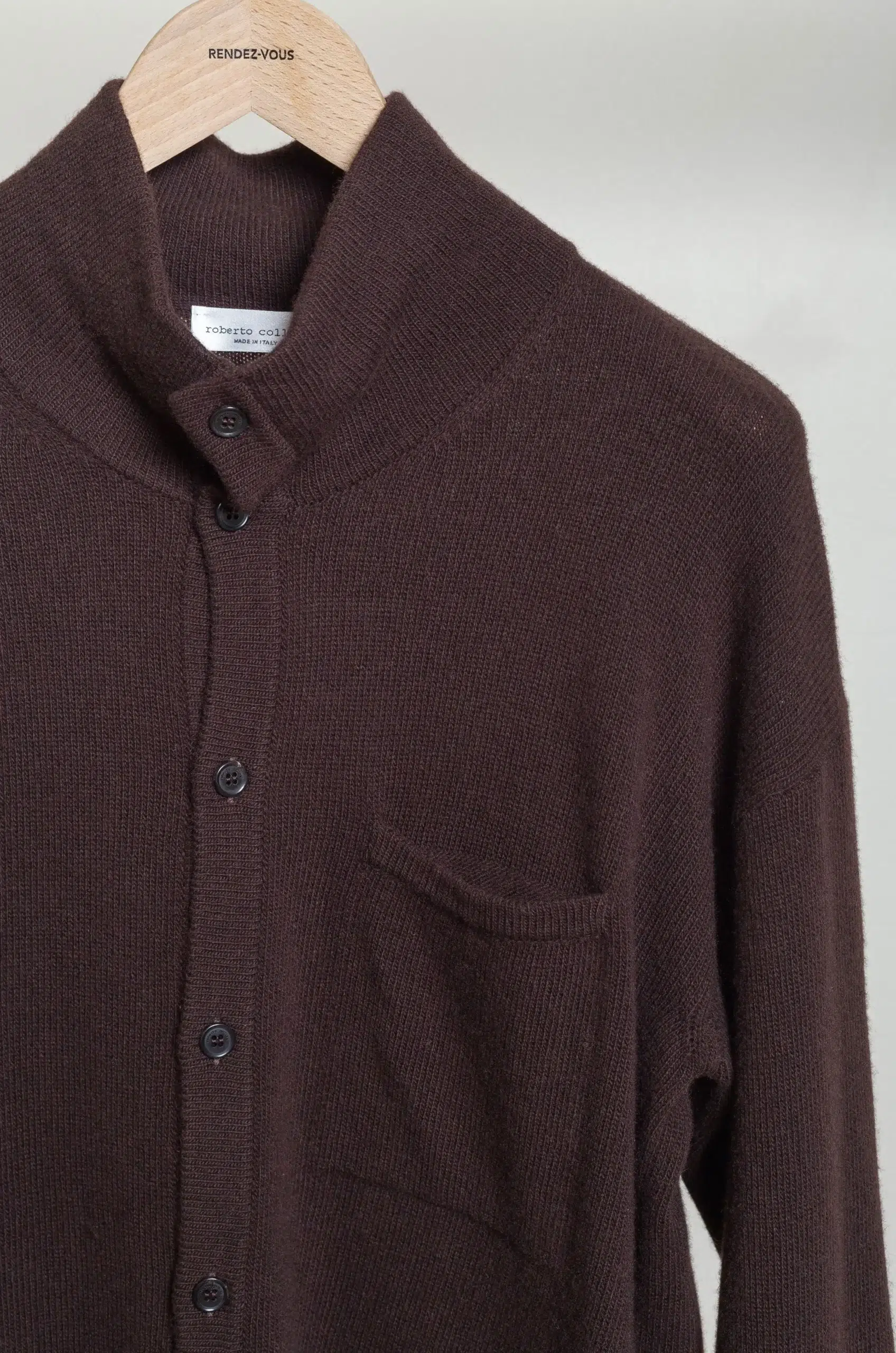Roberto Collina - Knit LS Shirt - Moro