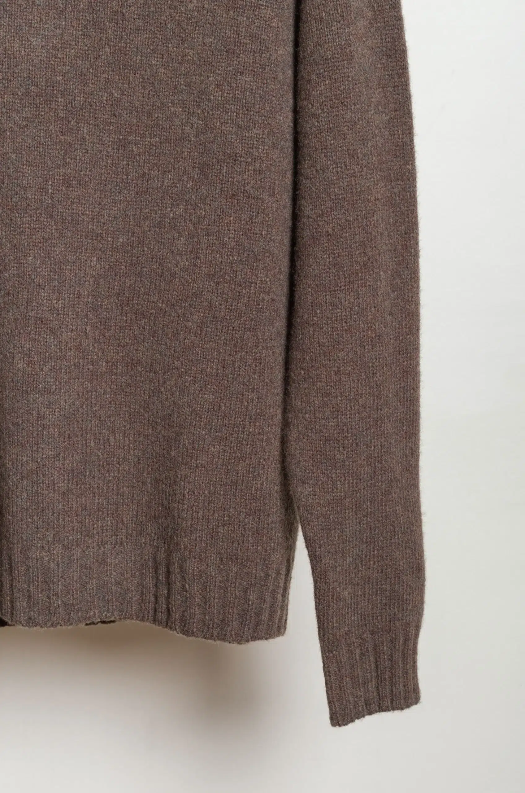 Roberto Collina - Knit LS Mockneck Sweater - Verde Militaire