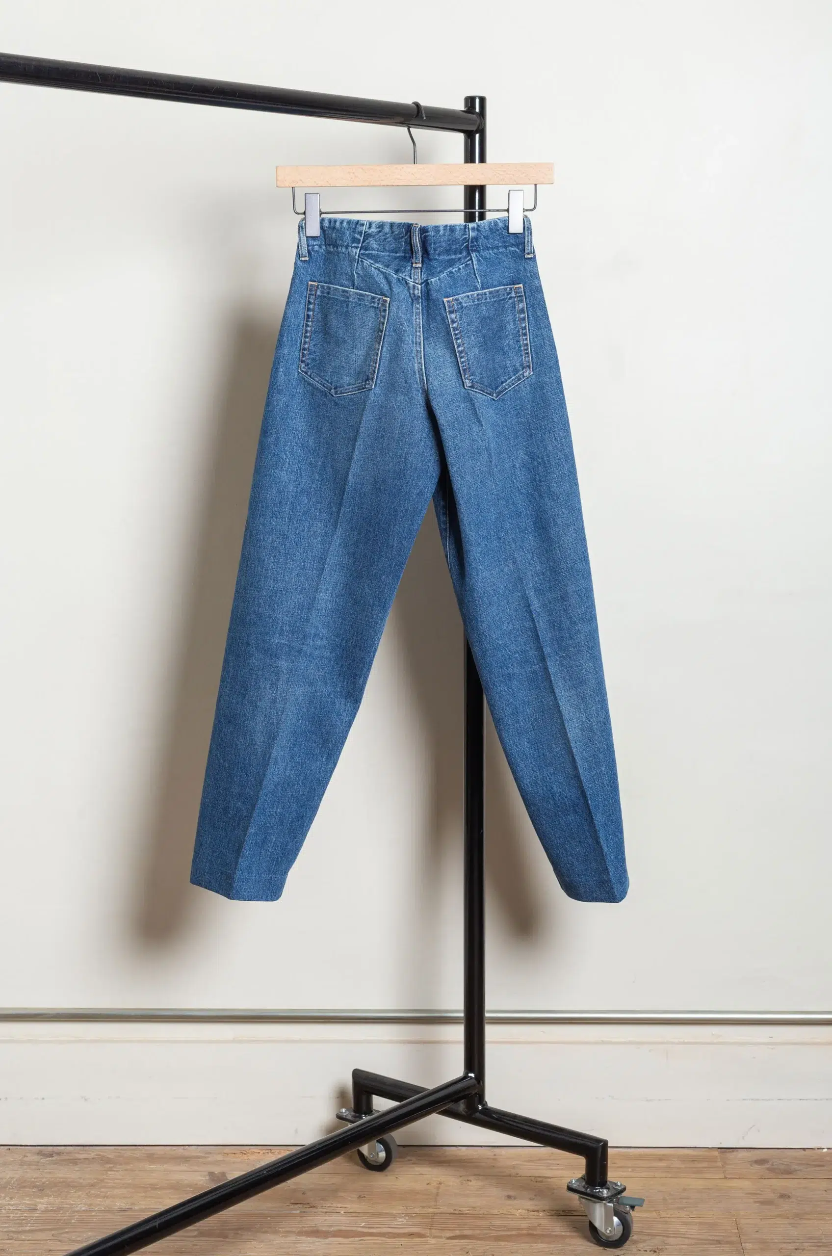 Tanaka - THE JEAN TROUSERS (LOW RISE) ST-2L-VB - VINTAGE BLUE