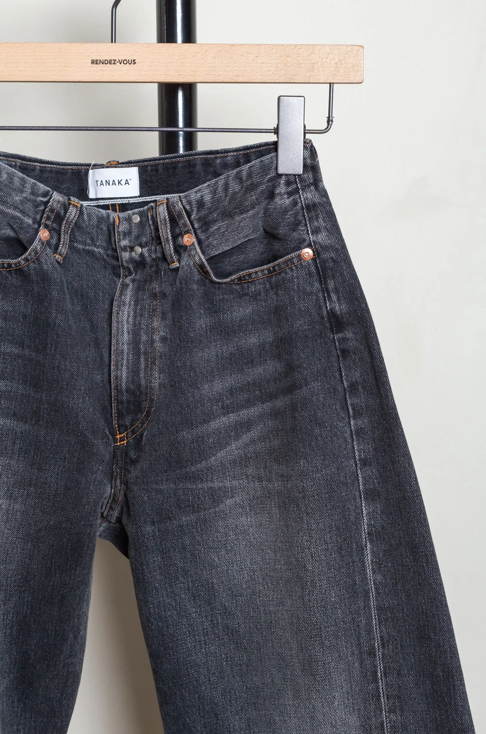 Tanaka - BOY JEAN TROUSERS ST-245-DG - DARK GRAY