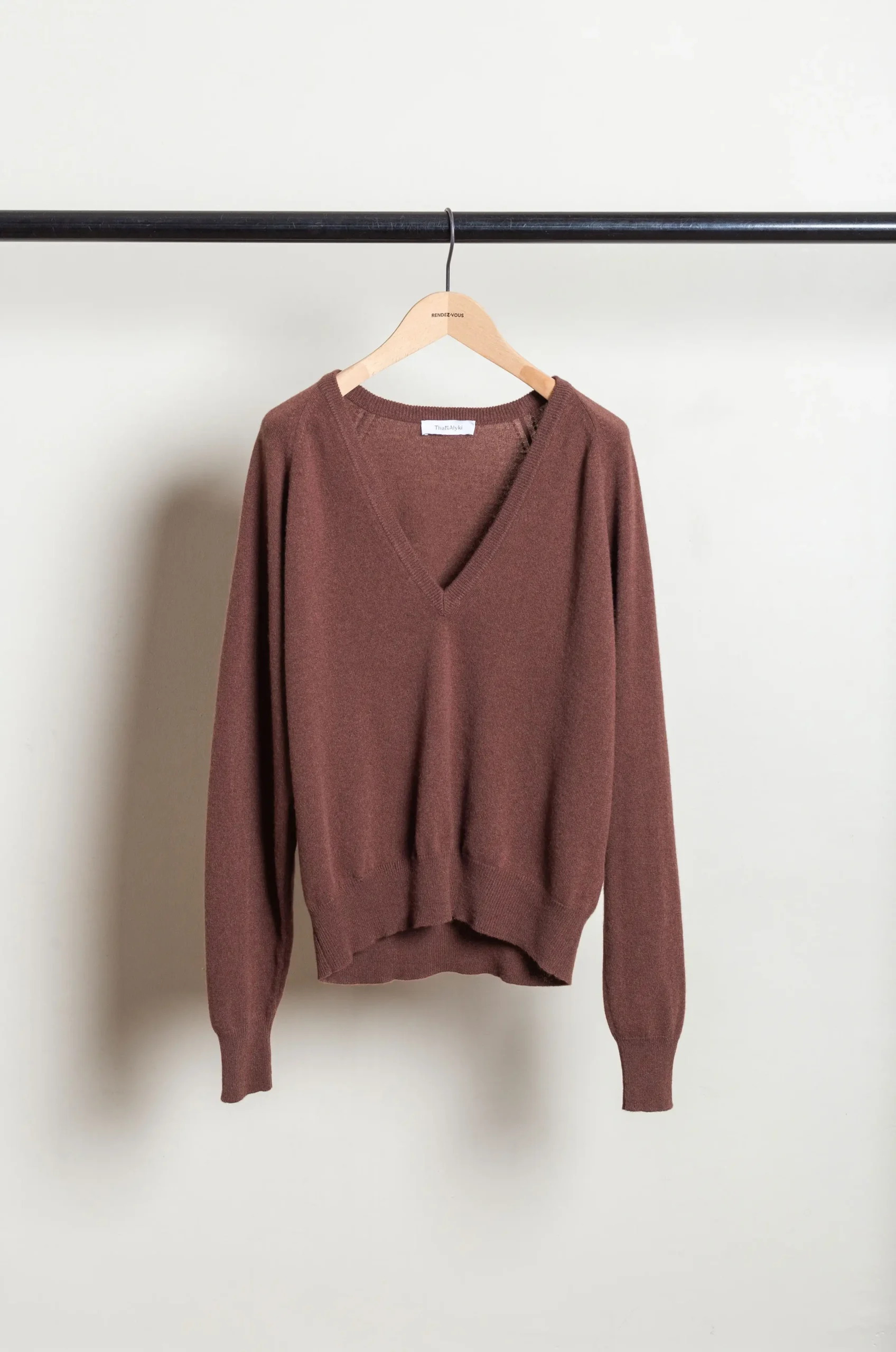 That's Alyki - BRIGHTON KNITWEAR C2146TU - CHOCOLATE