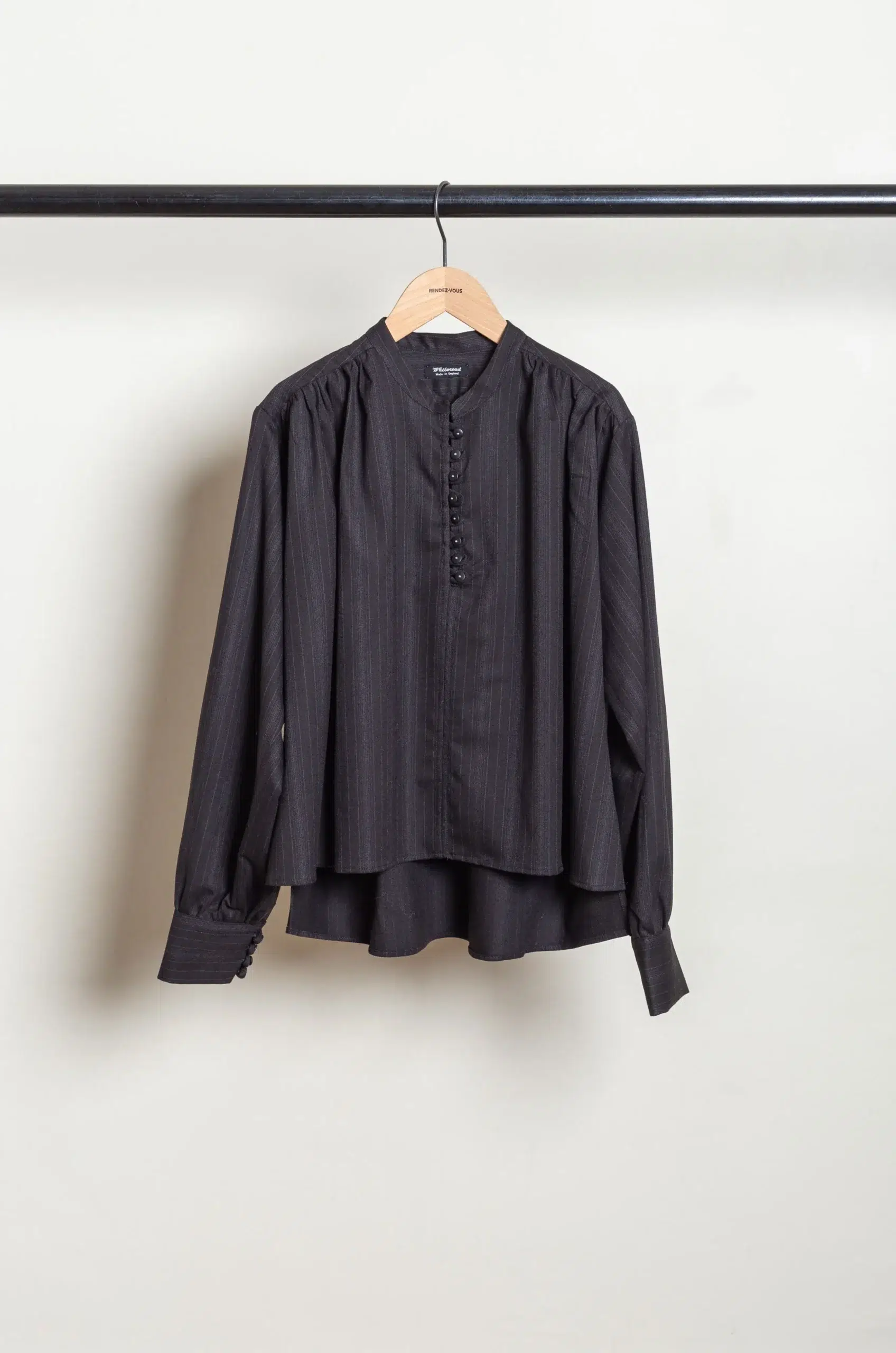 Whiteread - ALBERT SHIRT WR091-CS - COAL STRIPE