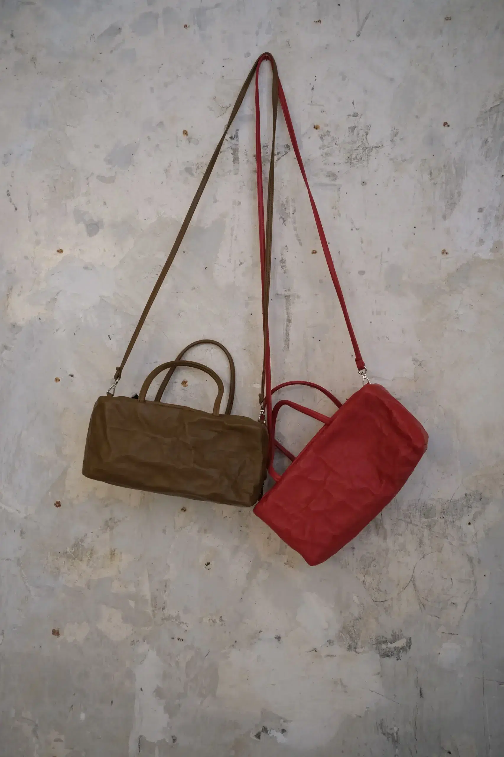 Zilla - NAPPA LEATHER MINI DUFFLE BAG 384 NAP - ROSSO