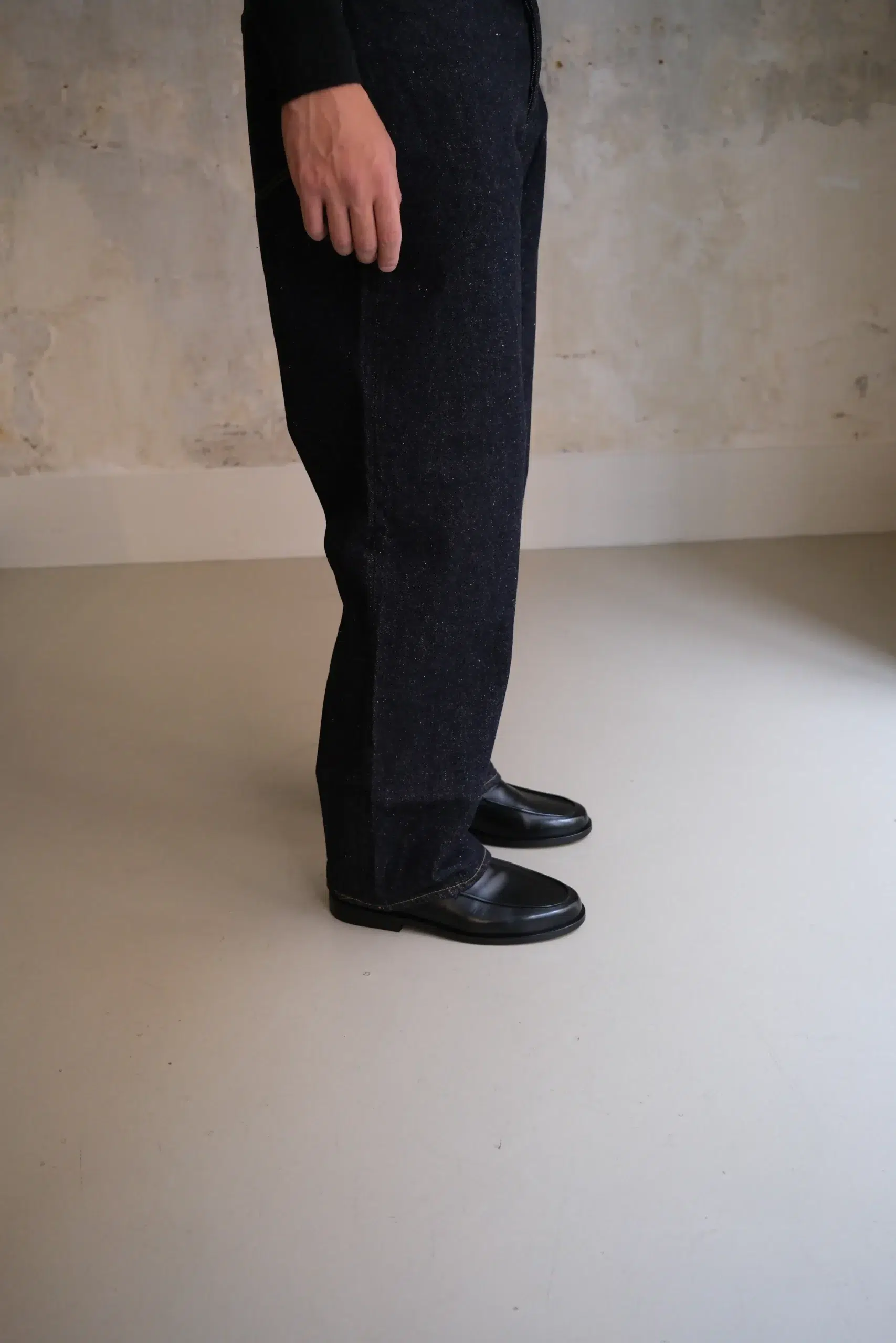 Kaptain Sunshine - Wool Cotton Chino Officer Pants KS26FPT12 - NAVY