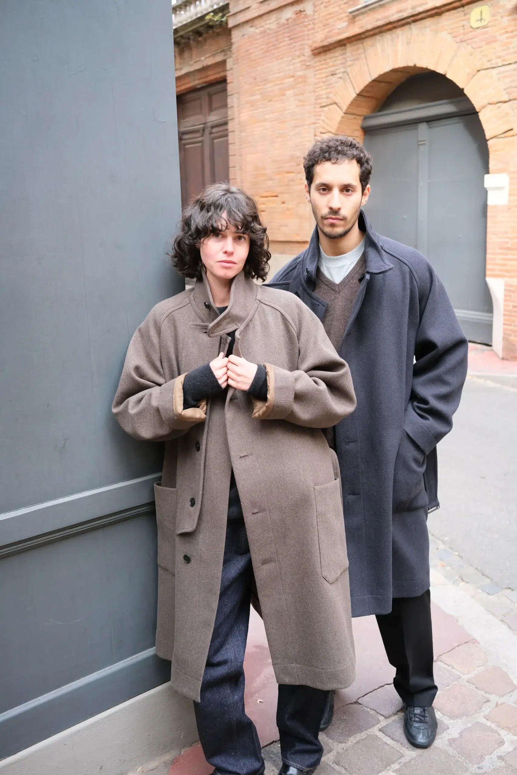Kaptain Sunshine - Stand Collar Coat KS26FCO05 - MOSS