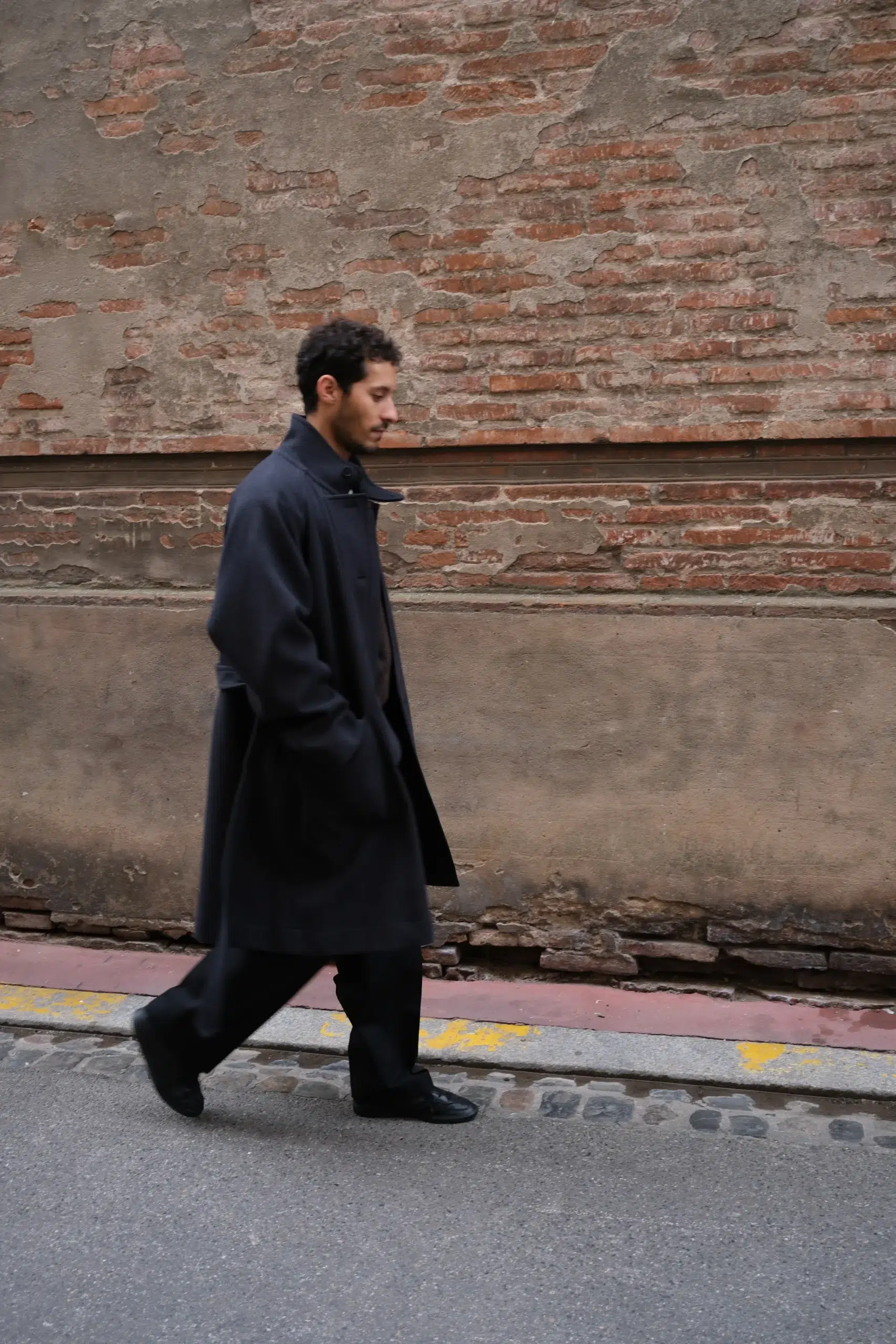 Kaptain Sunshine - Stand Collar Coat KS26FCO05 - CHARCOAL