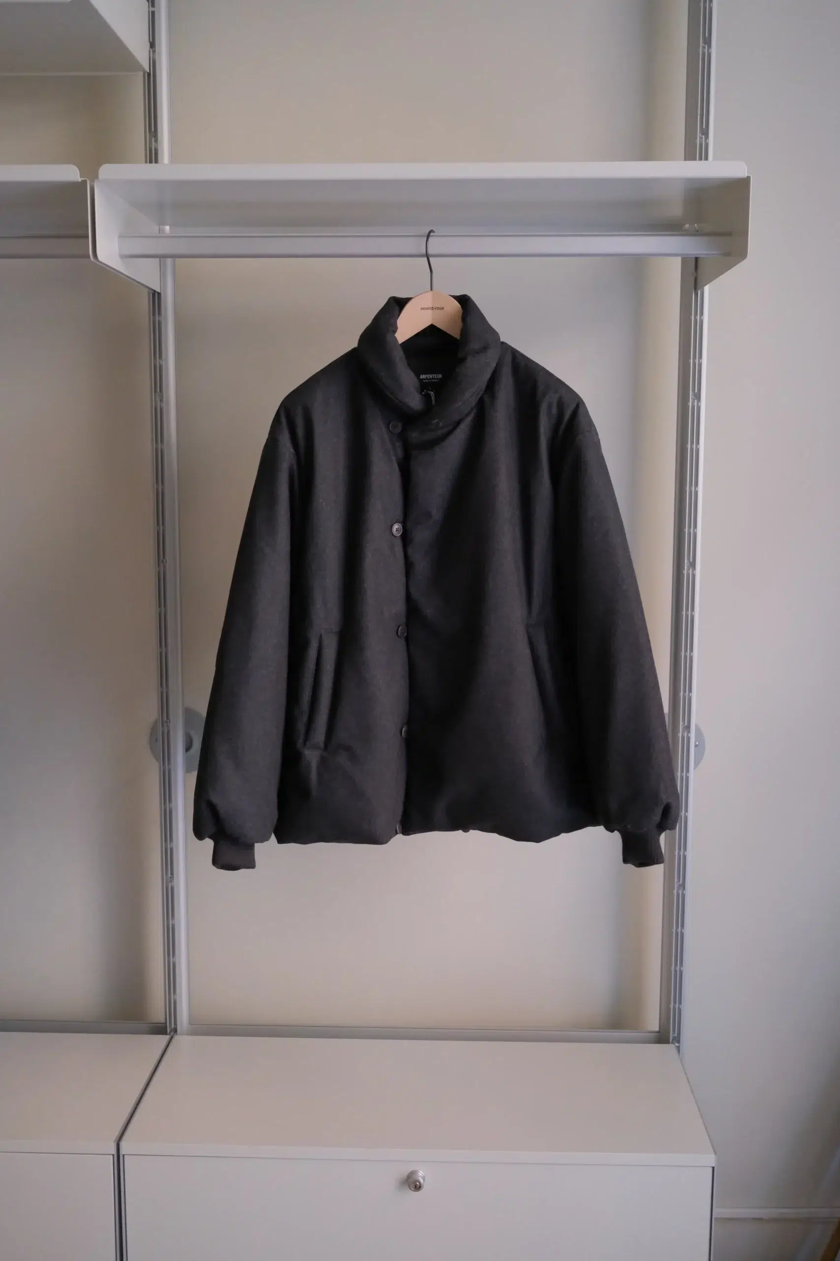 Arpenteur - LOFT J PRIMALOFT FILLED JACKET - CHARCOAL