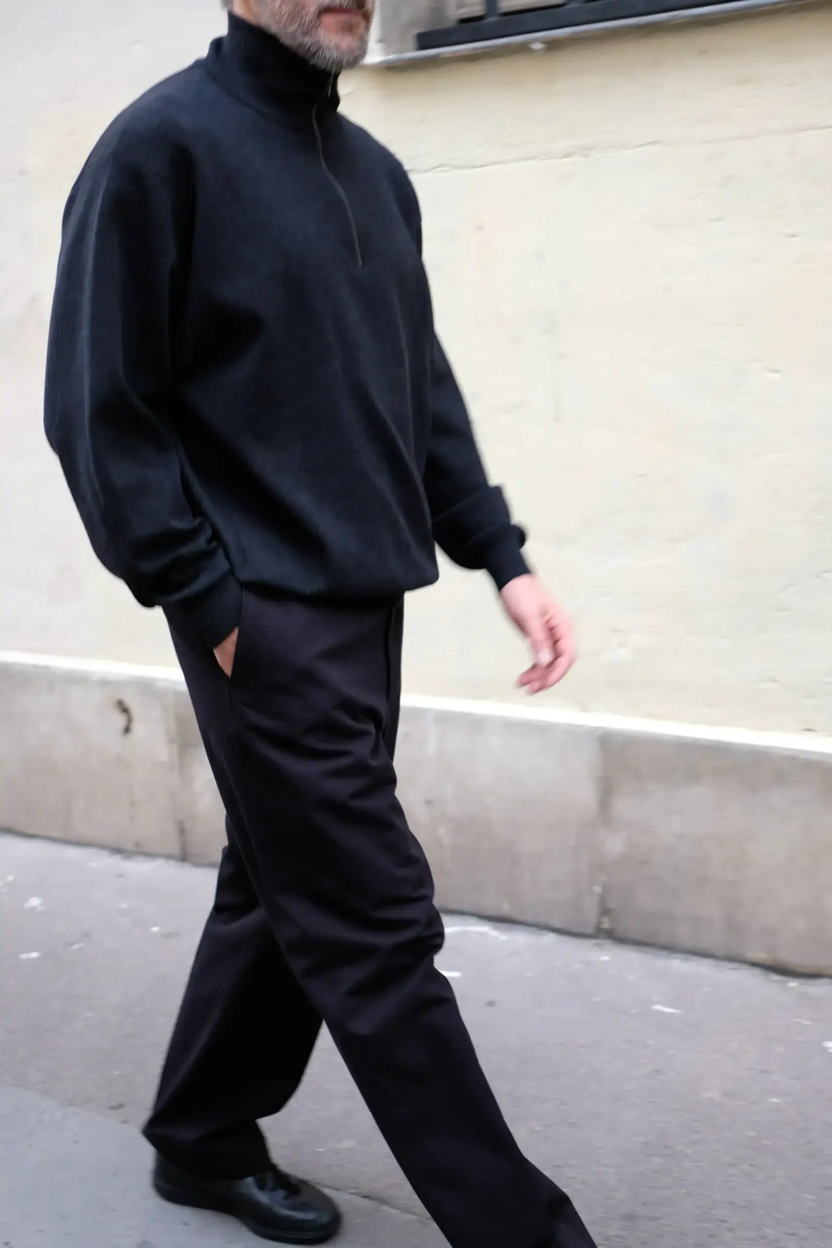 Comoli - Post Work Twill Pants E03-03009 - BLACK