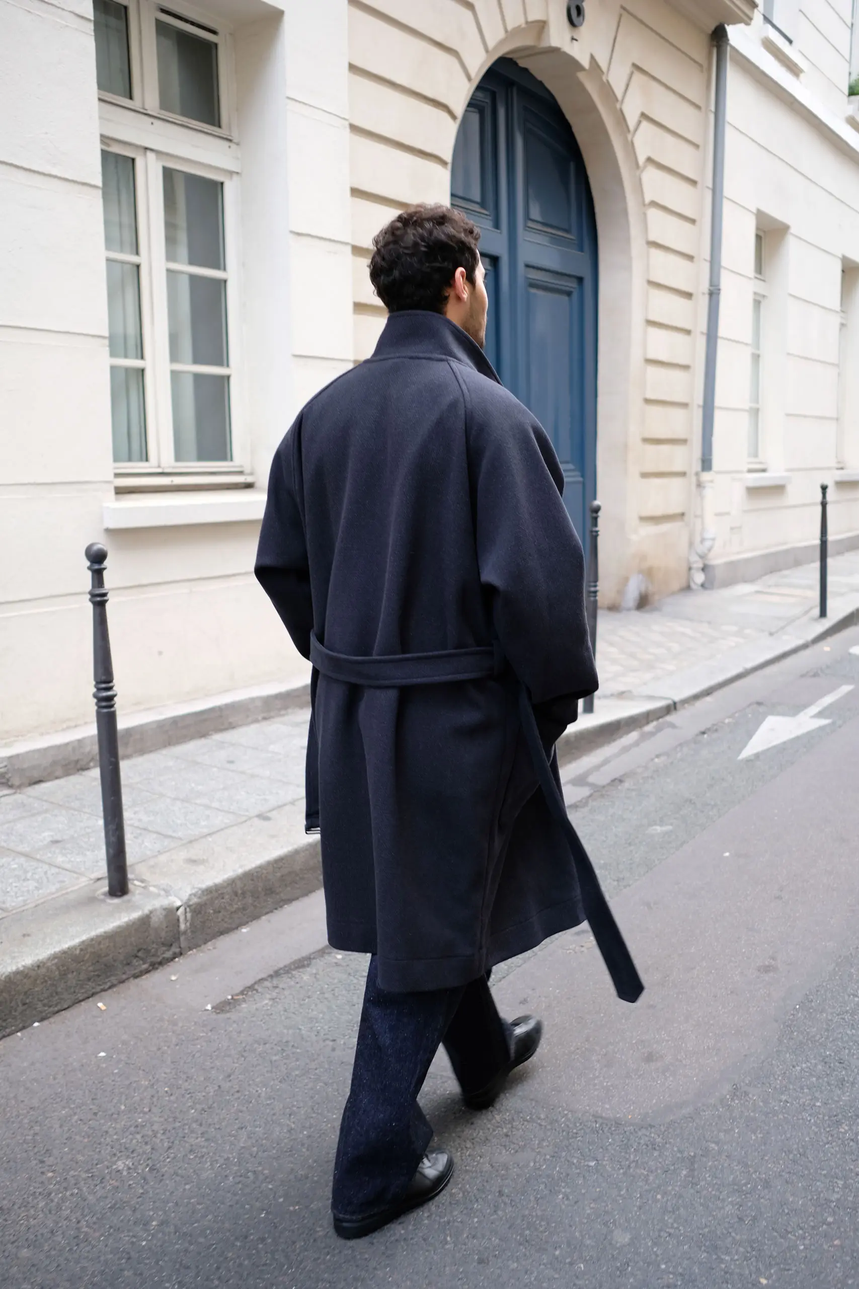 Kaptain Sunshine - Stand Collar Coat KS26FCO05 - CHARCOAL