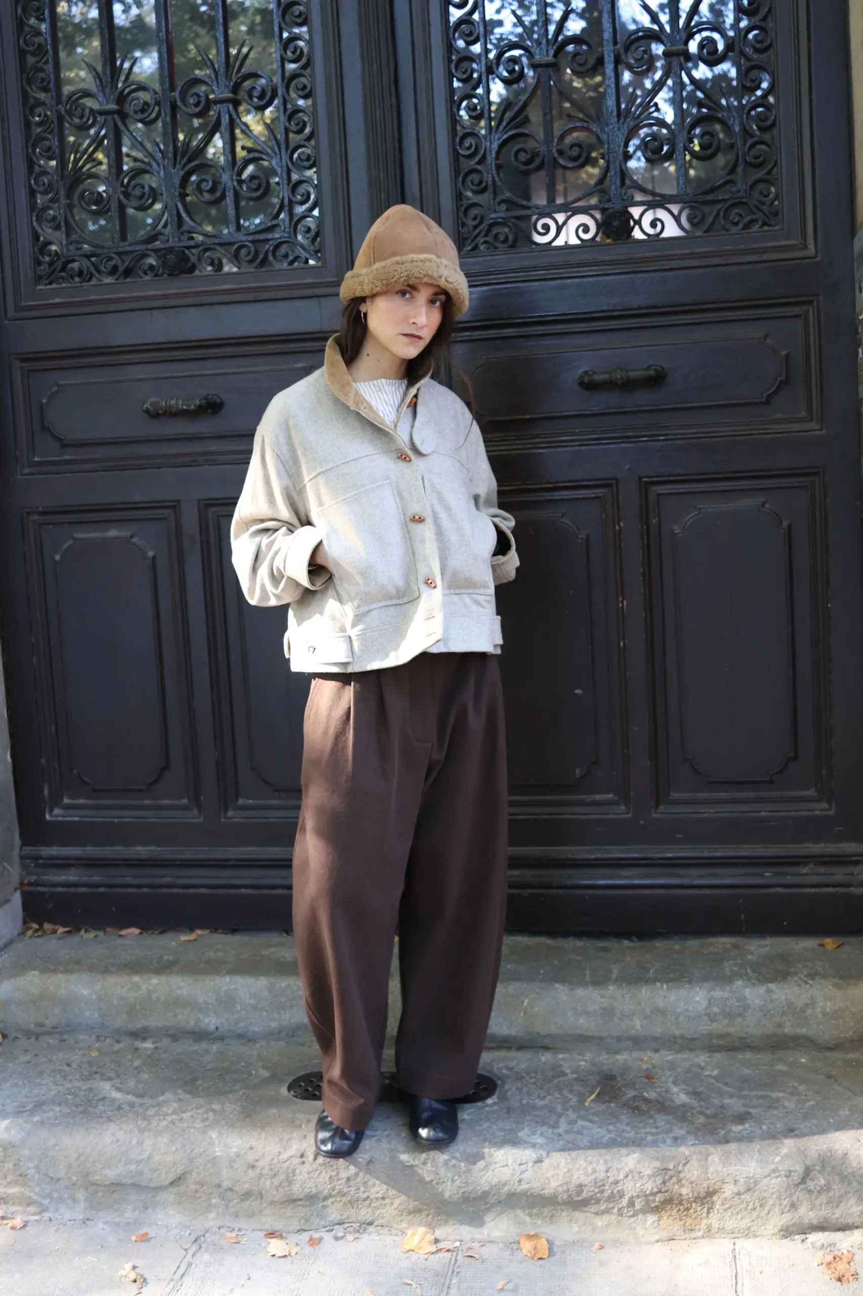 CAWLEY - ITALIAN WOOL ARDEN JACKET - DRIFTWOOD