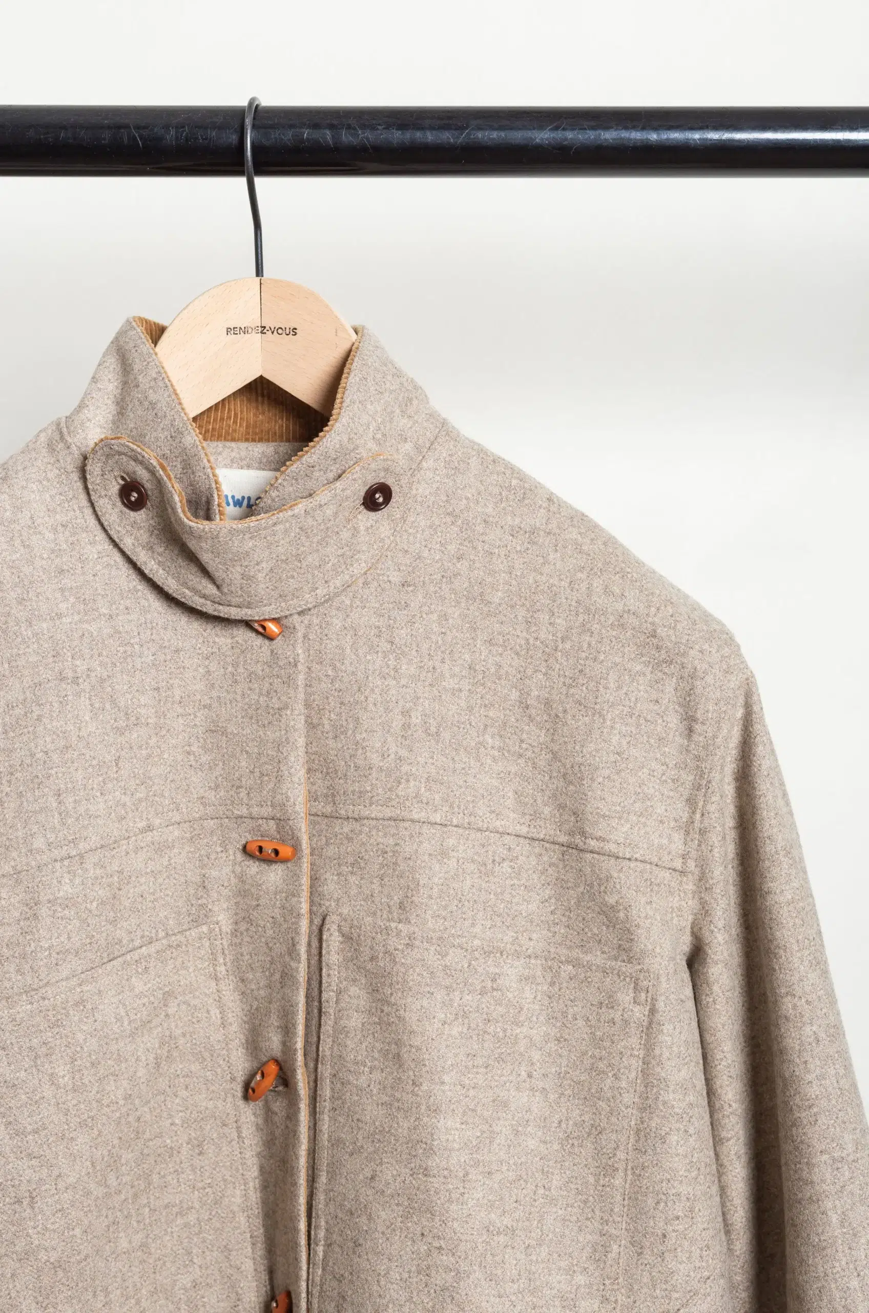 CAWLEY - ITALIAN WOOL ARDEN JACKET - DRIFTWOOD