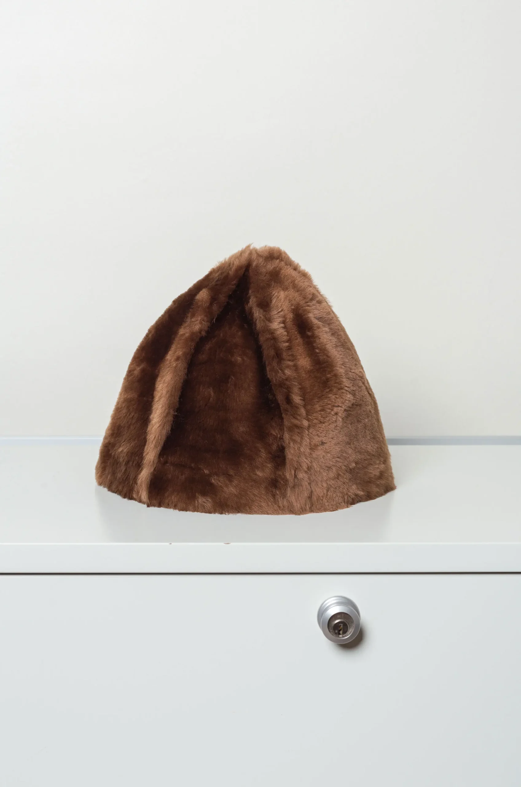 CAWLEY - STRAIGHT HAIR HIGH PEAK HAT - PECAN