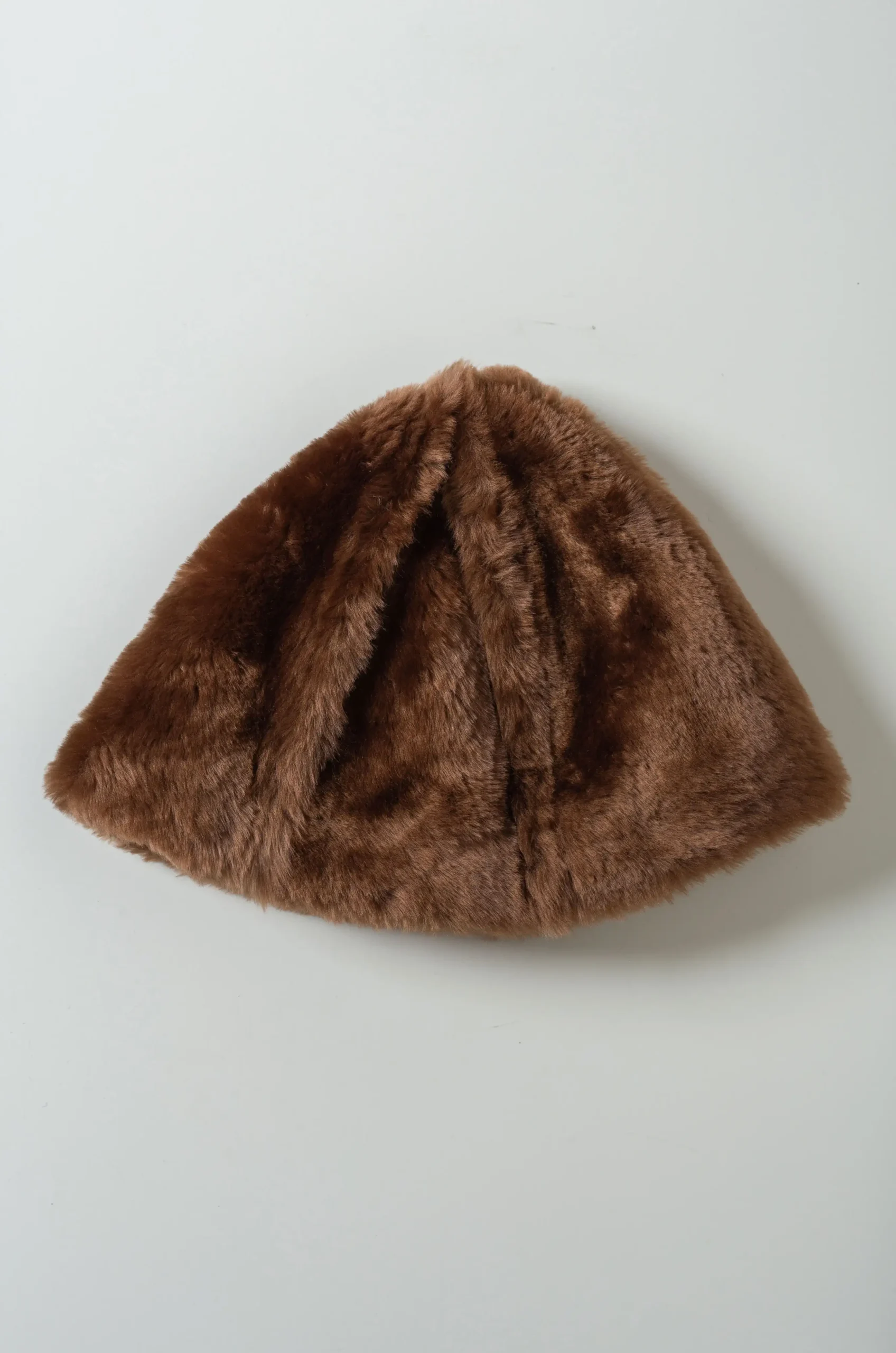 CAWLEY - STRAIGHT HAIR HIGH PEAK HAT - PECAN