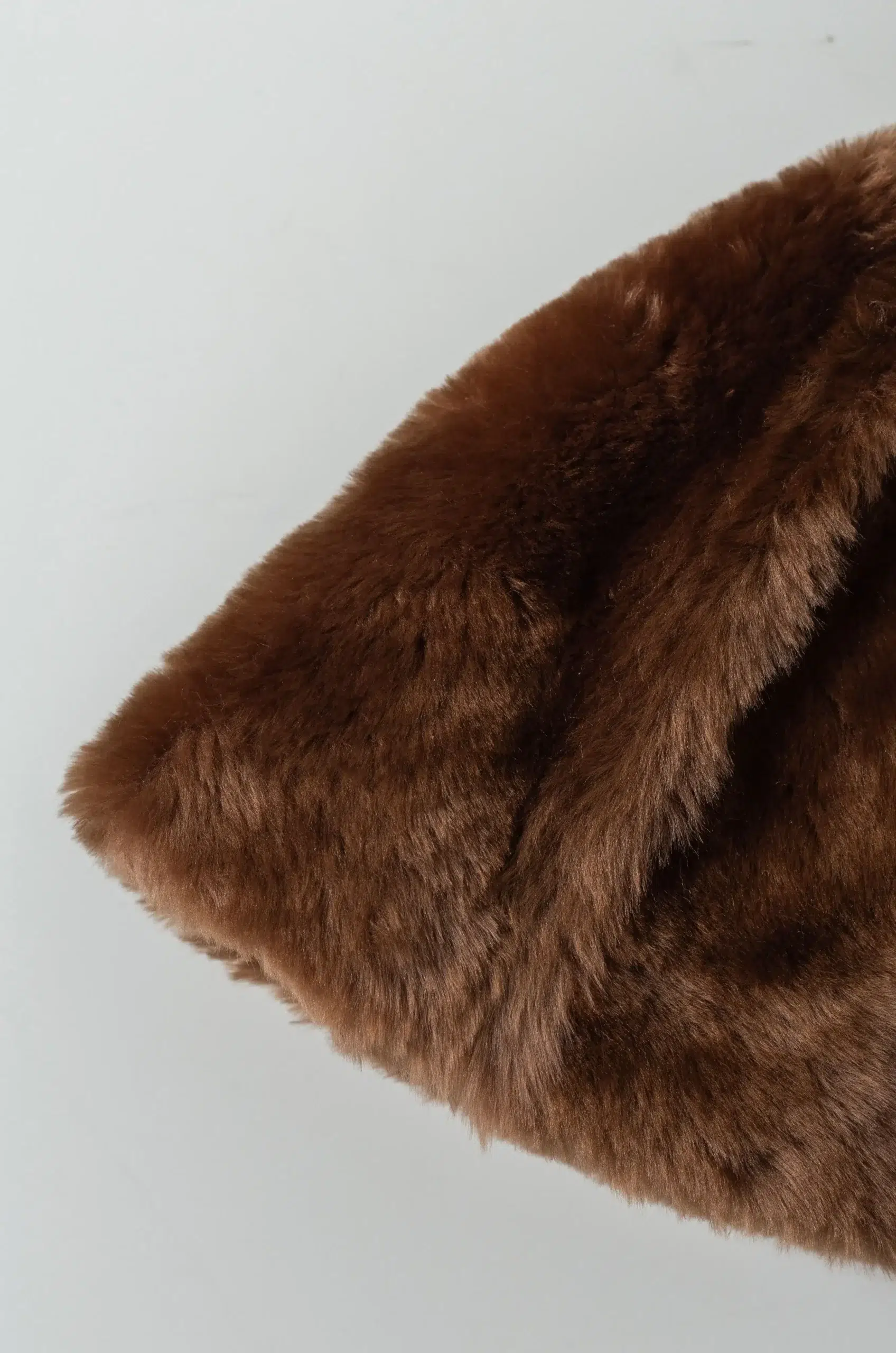CAWLEY - STRAIGHT HAIR HIGH PEAK HAT - PECAN
