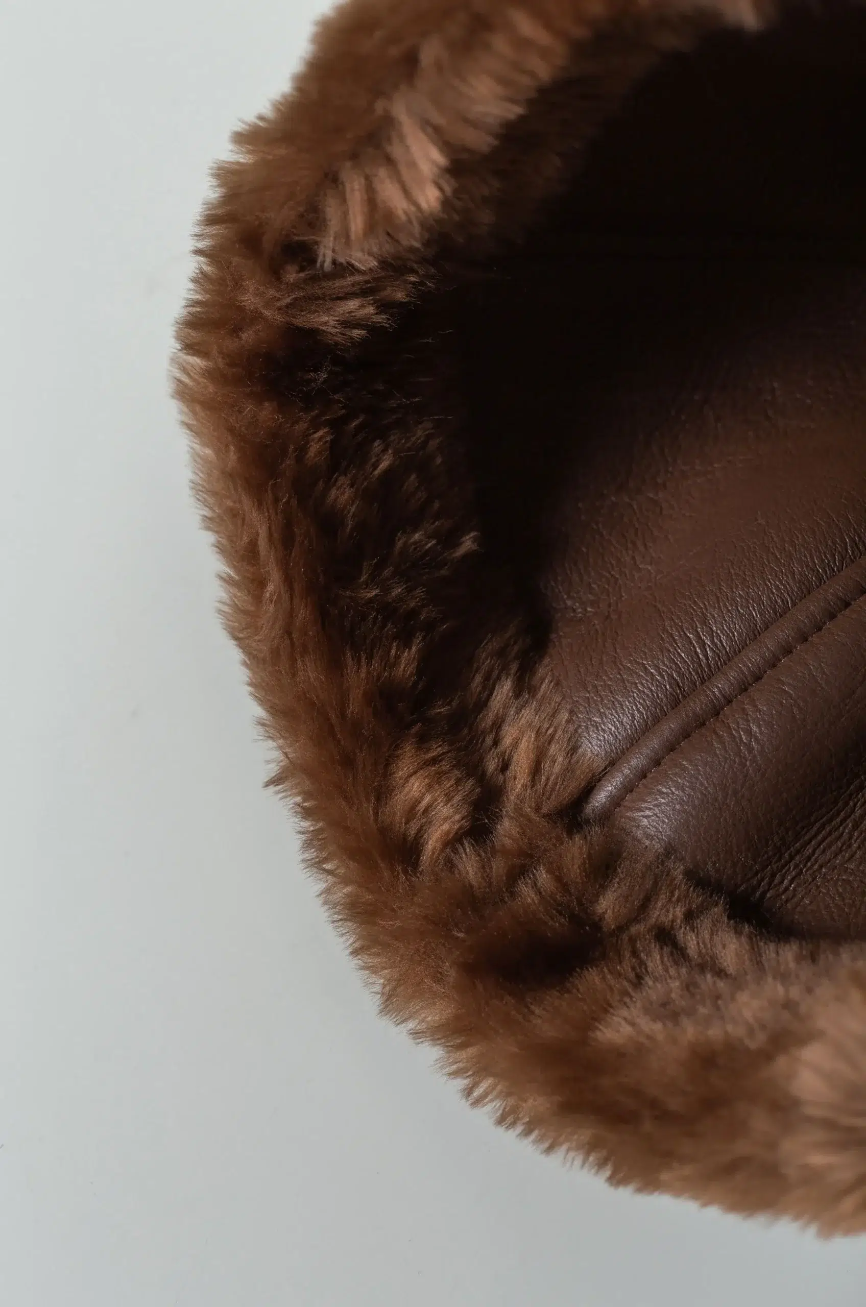 CAWLEY - STRAIGHT HAIR HIGH PEAK HAT - PECAN