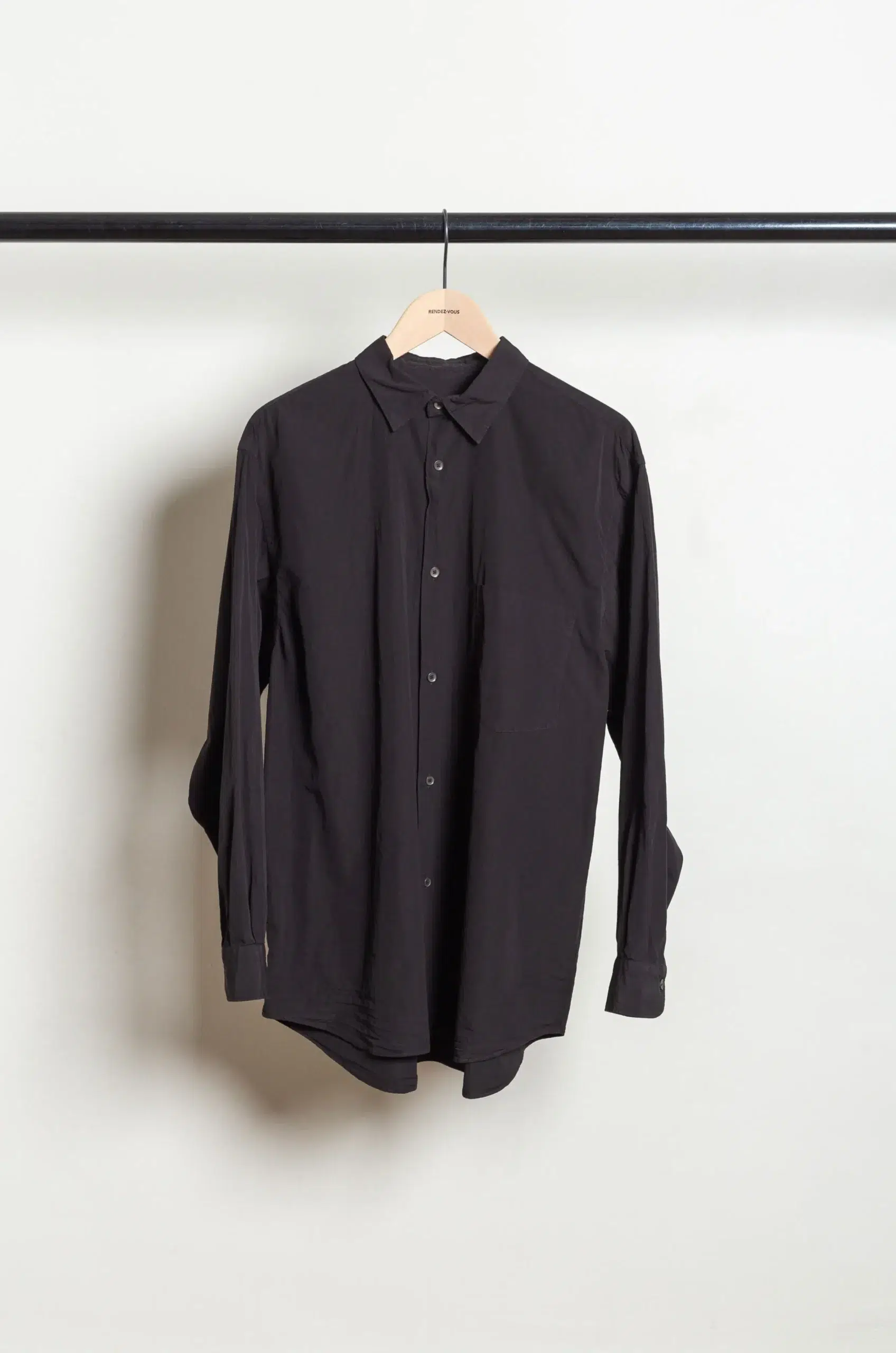 Comoli - Black COMOLI Shirt E03-02008 - BLACK