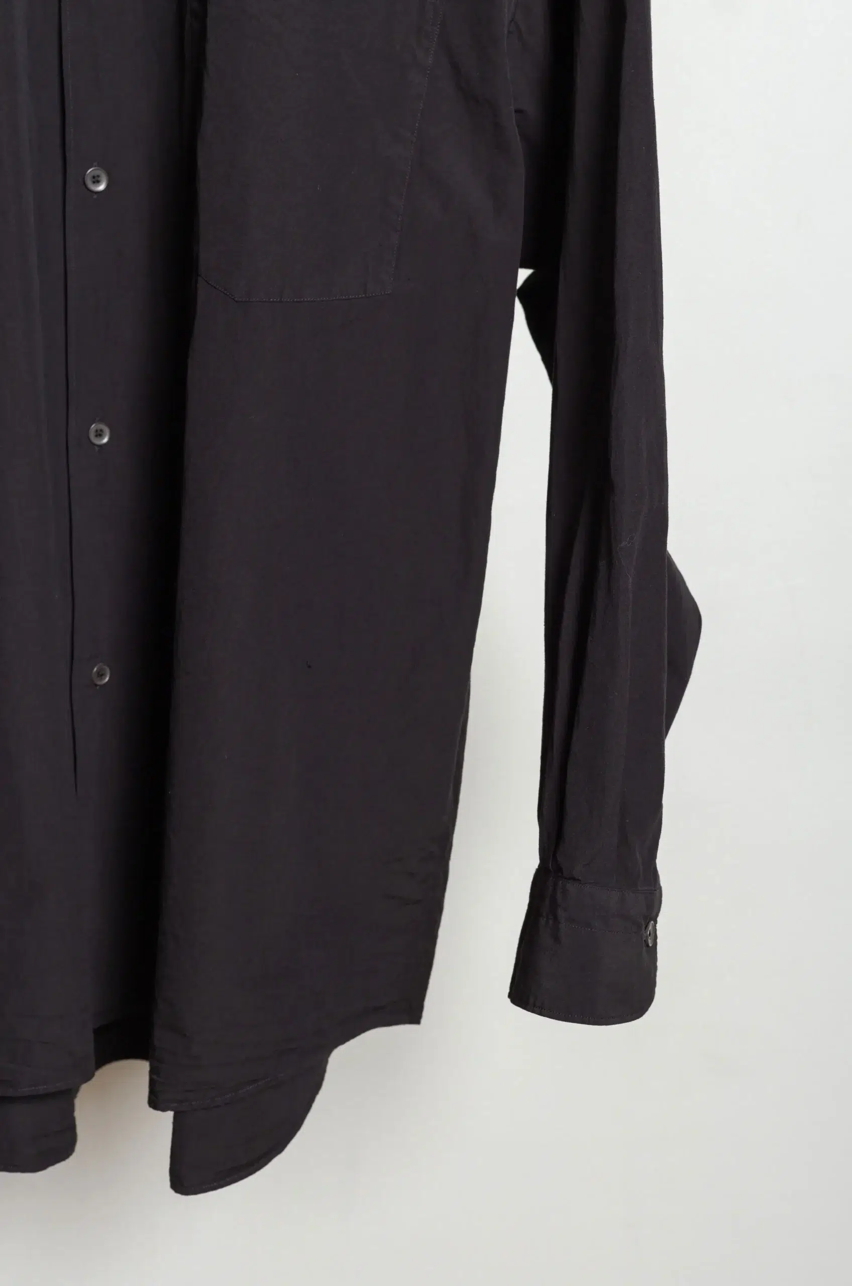 Comoli - Black COMOLI Shirt E03-02008 - BLACK