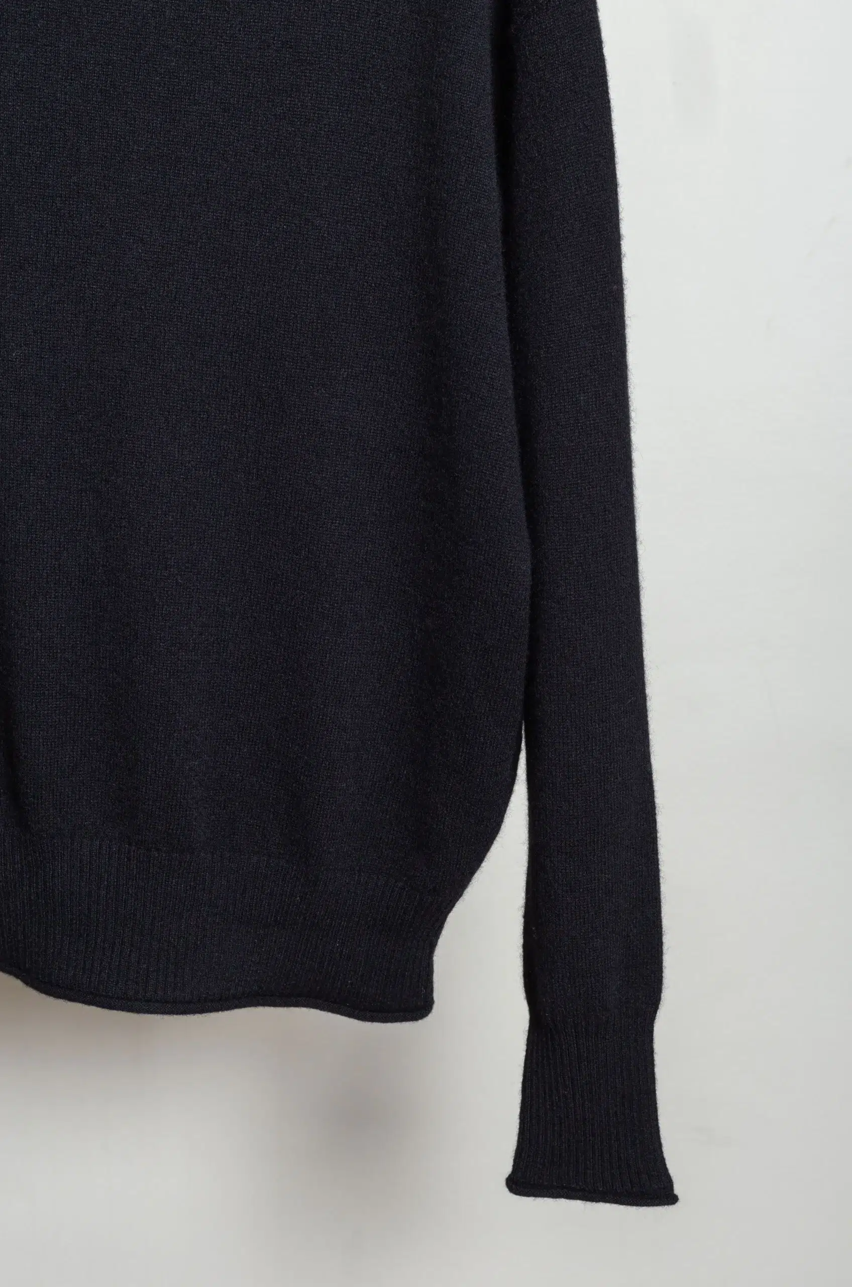 C.T. Plage - Ladies high neck longsleeve pullover CT26323-15 - BLACK CASHMERE