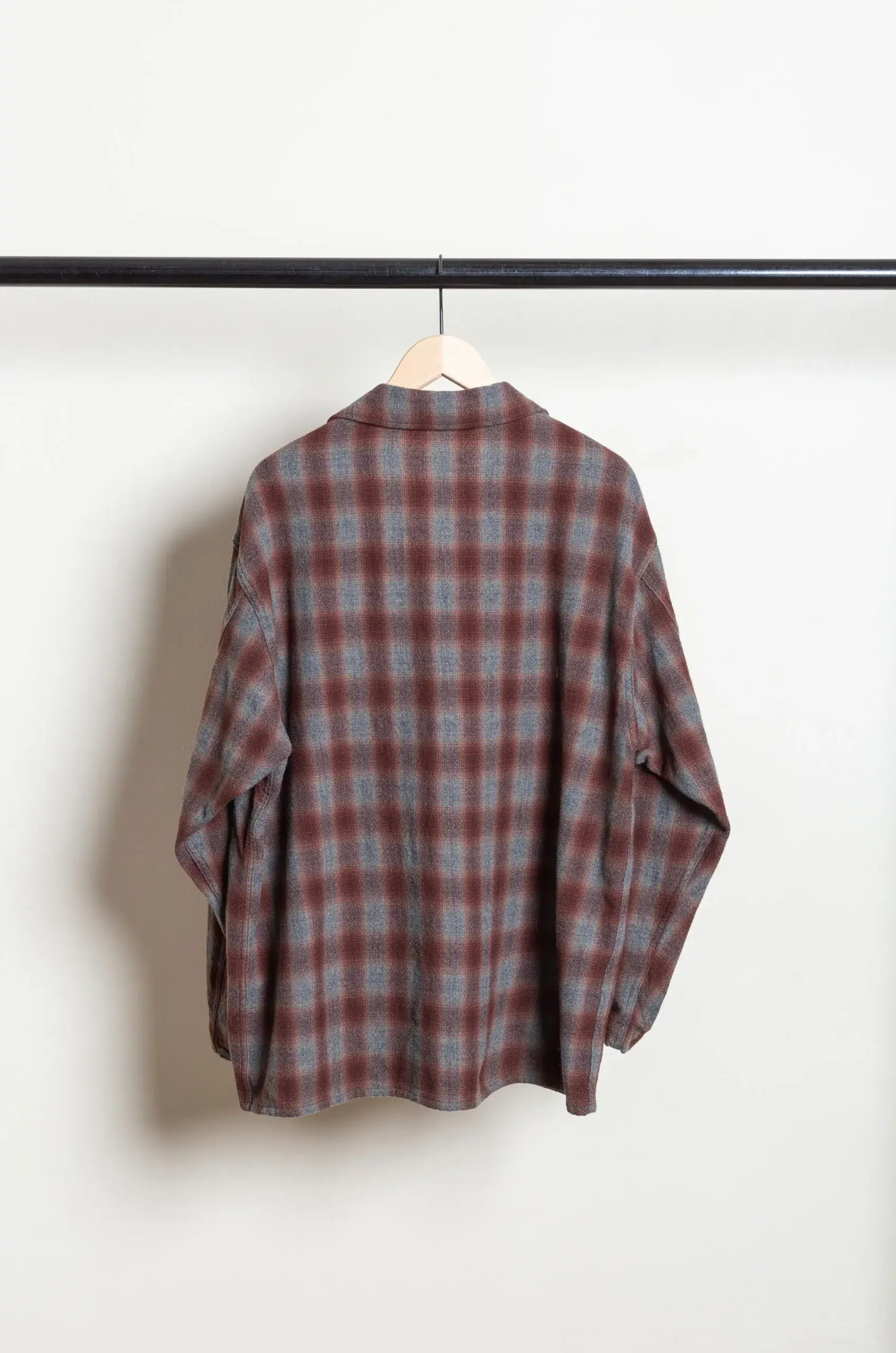 Kaptain Sunshine - Alpaca Wool Field Shirt Jacket KS26FSH10 - GREY
