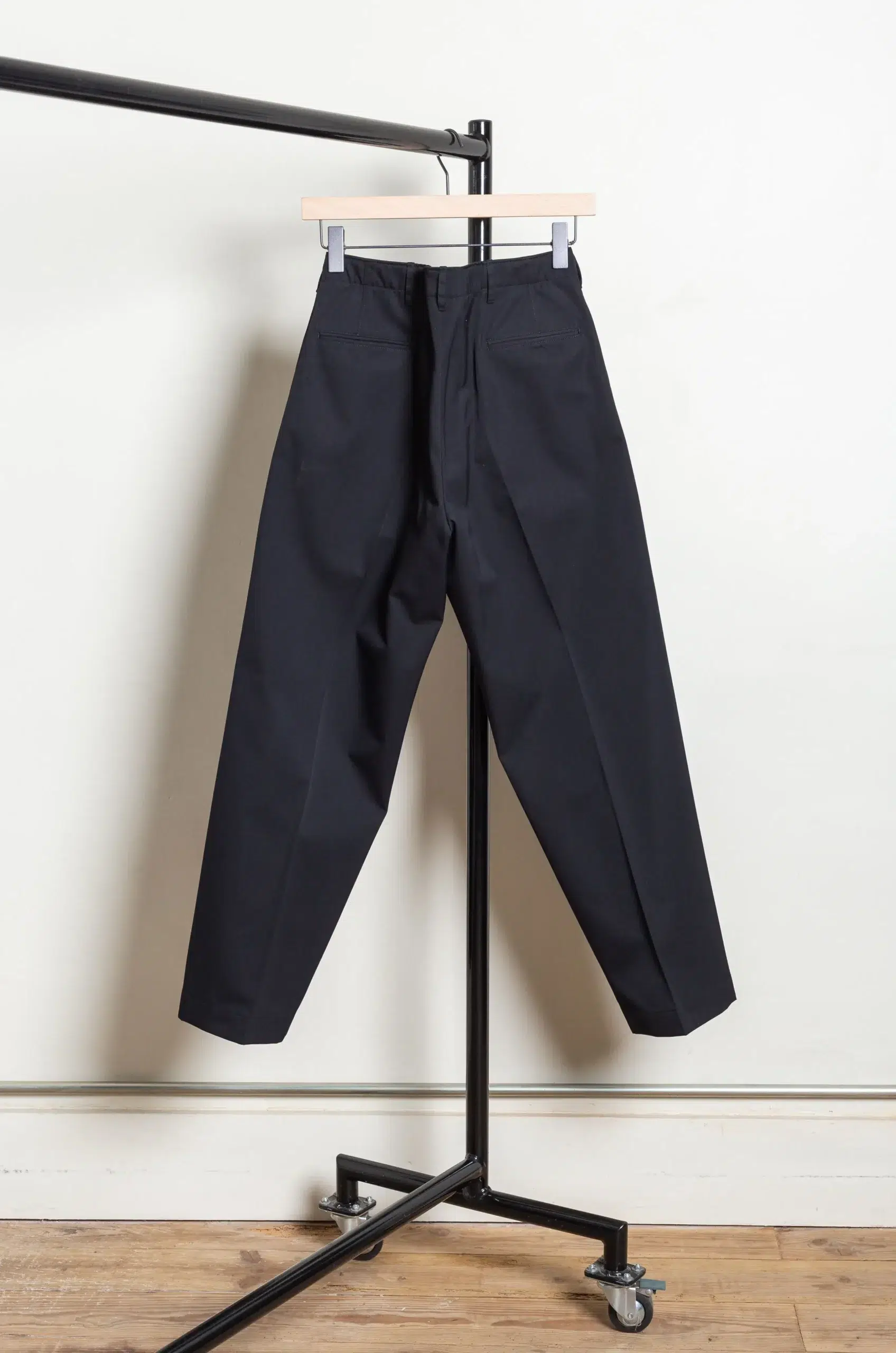 Kaptain Sunshine - Wool Cotton Chino Officer Pants KS26FPT12 - BLACK