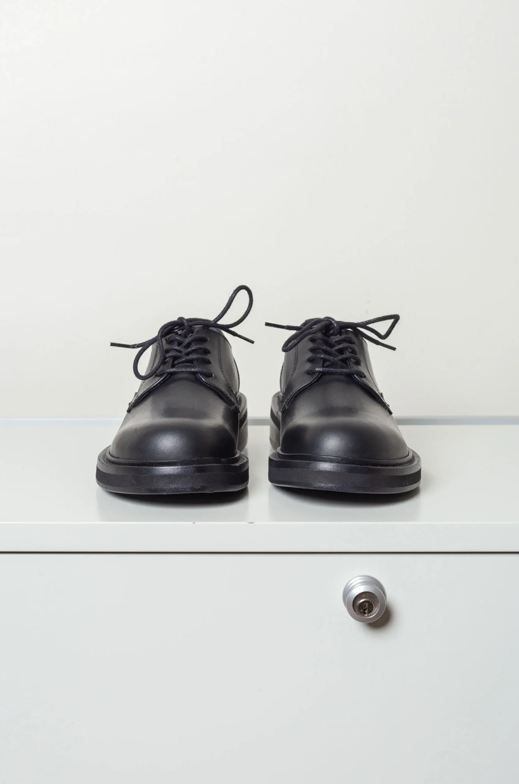 PARACIA - Mid-Heel Derby - BLACK