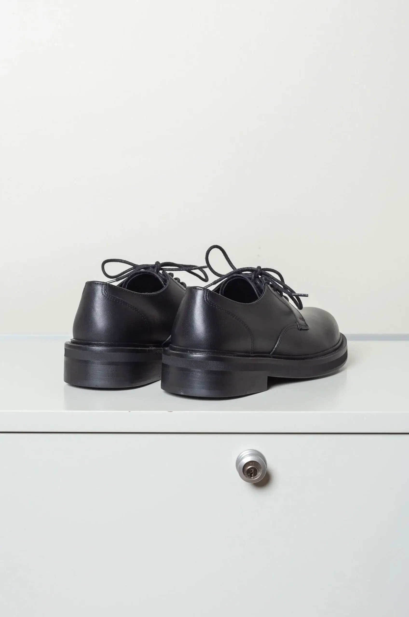 PARACIA - Mid-Heel Derby - BLACK