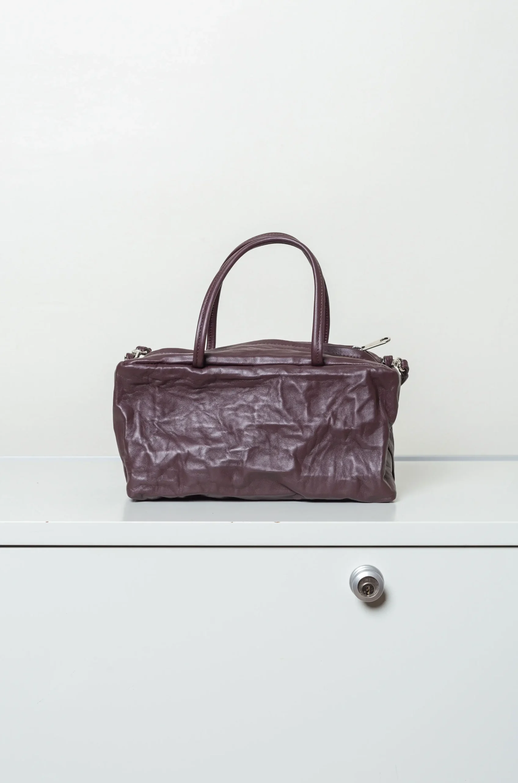 Zilla - NAPPA LEATHER MINI DUFFLE BAG 384 NAP - MOGANO
