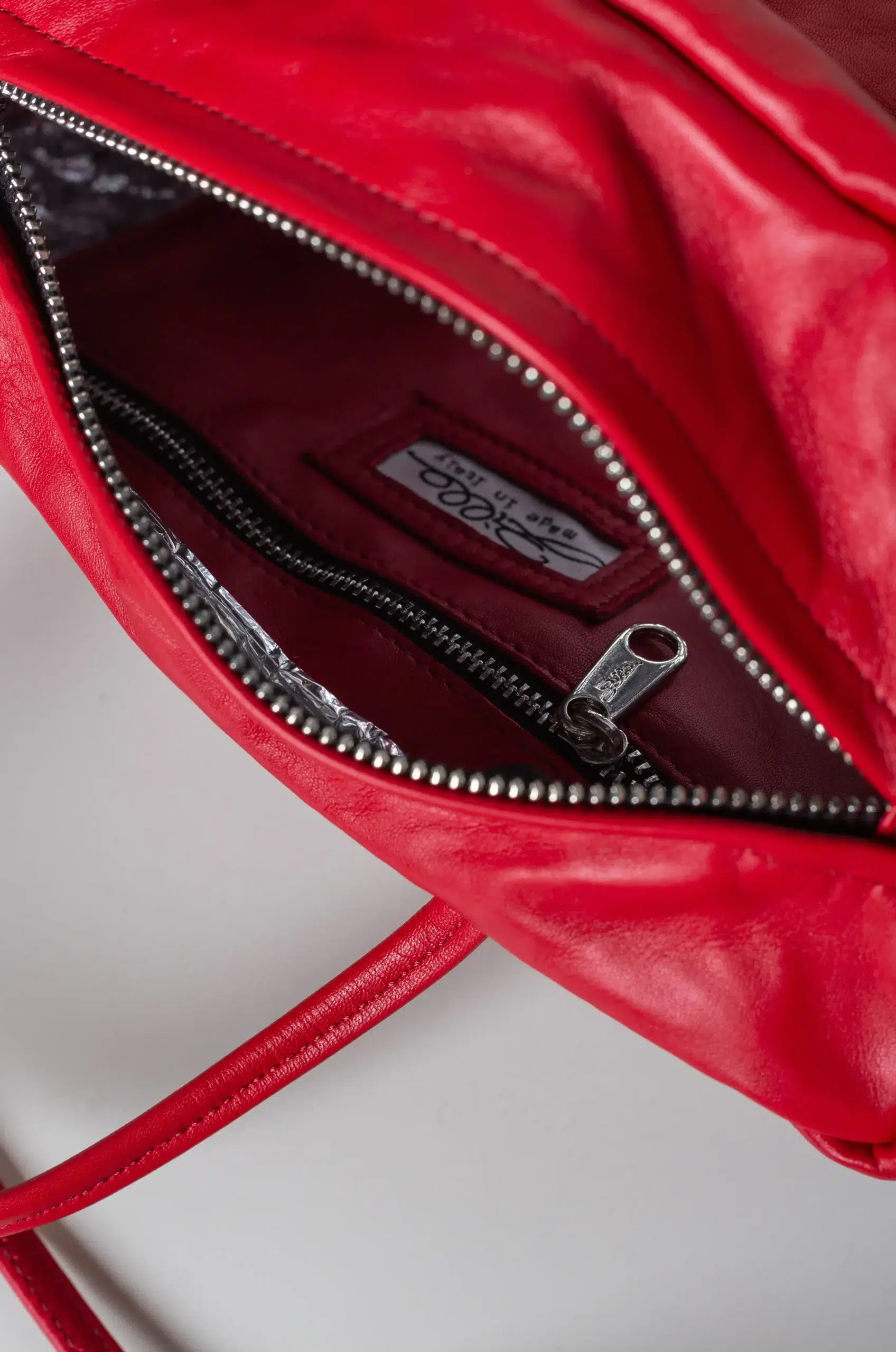 Zilla - NAPPA LEATHER MINI DUFFLE BAG 384 NAP - ROSSO