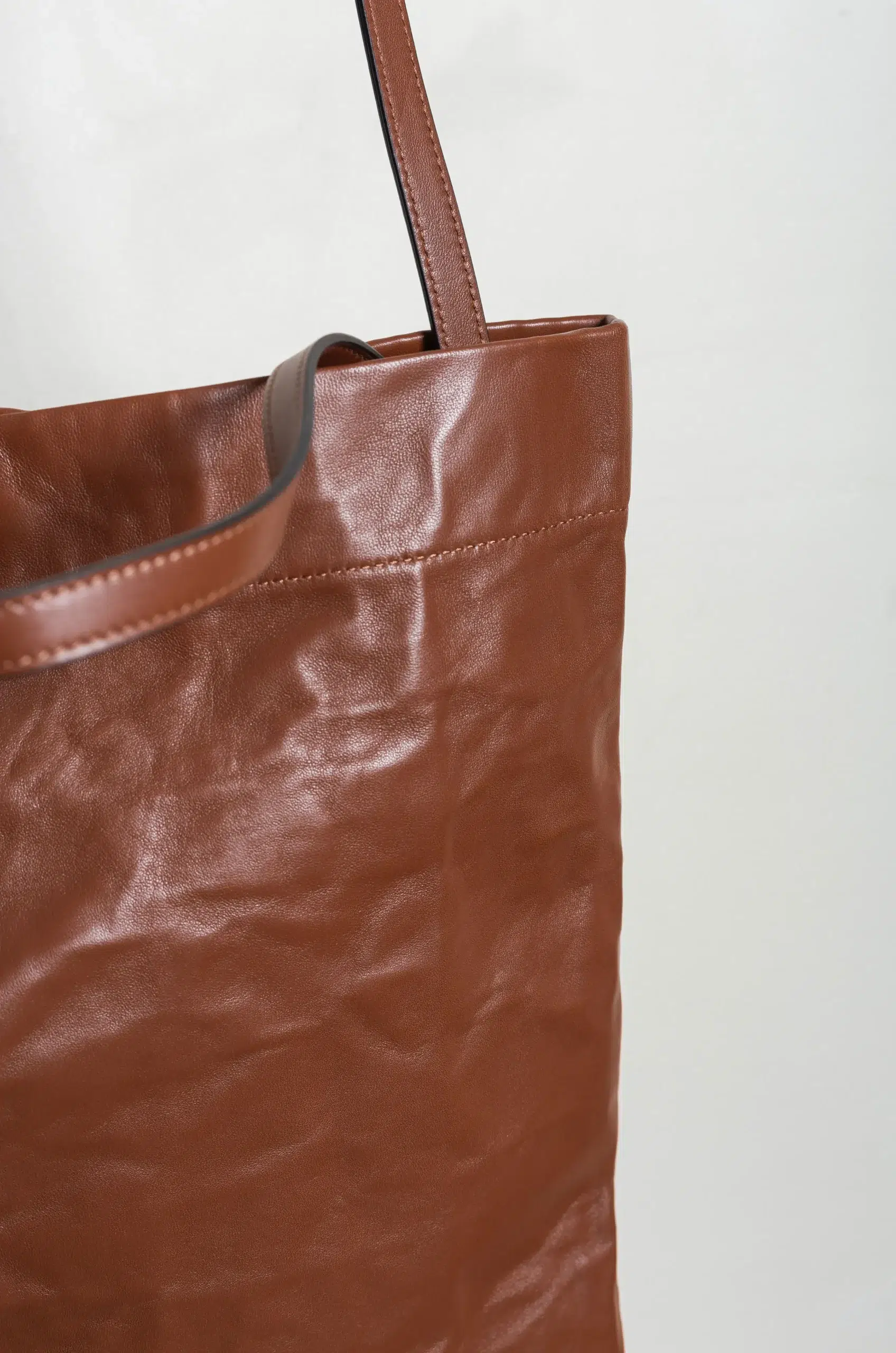 Zilla - NAPPA LEATHER SQUARE BAG 314 NAP - CACAO