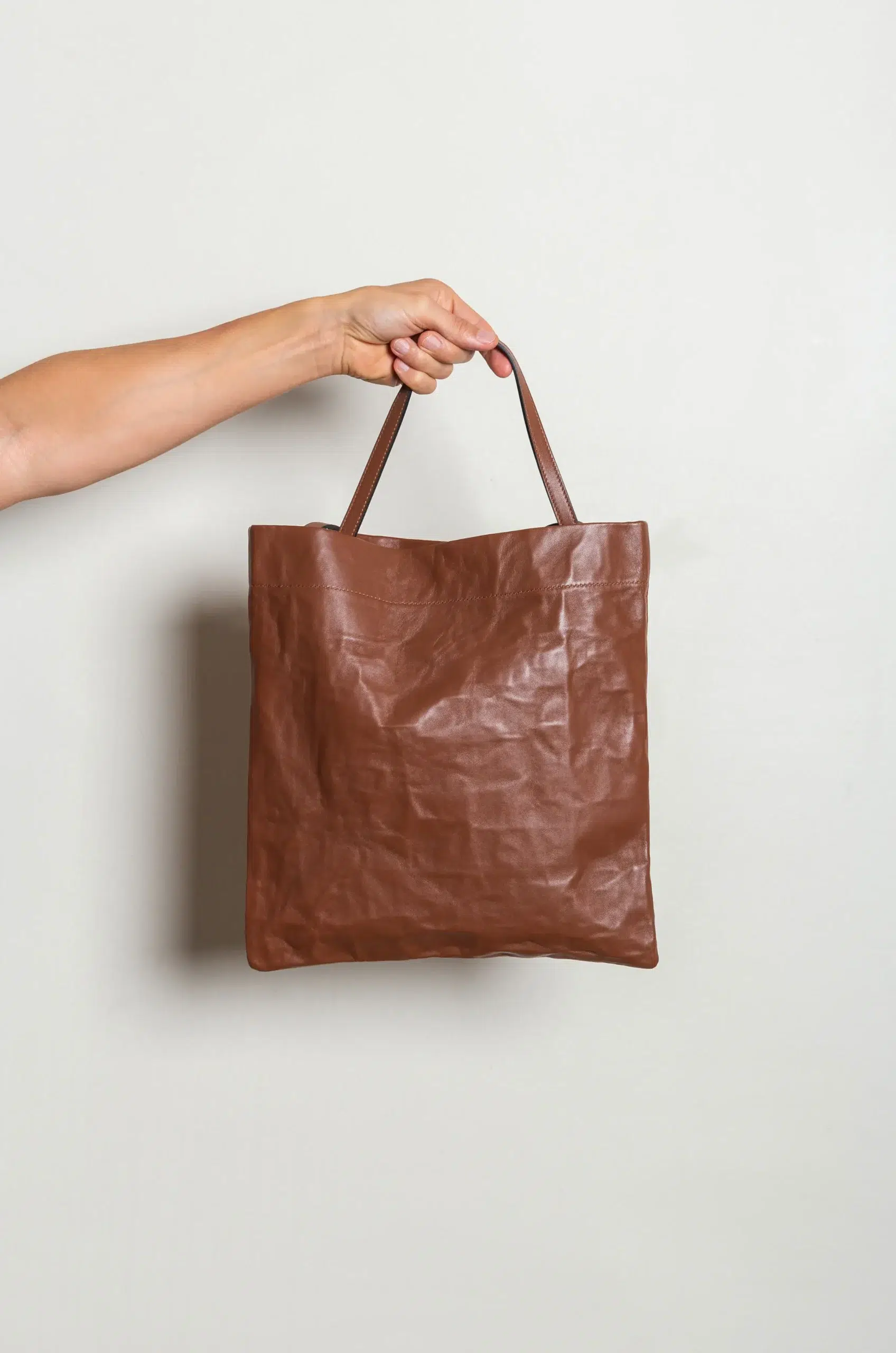 Zilla - NAPPA LEATHER SQUARE BAG 314 NAP - CACAO