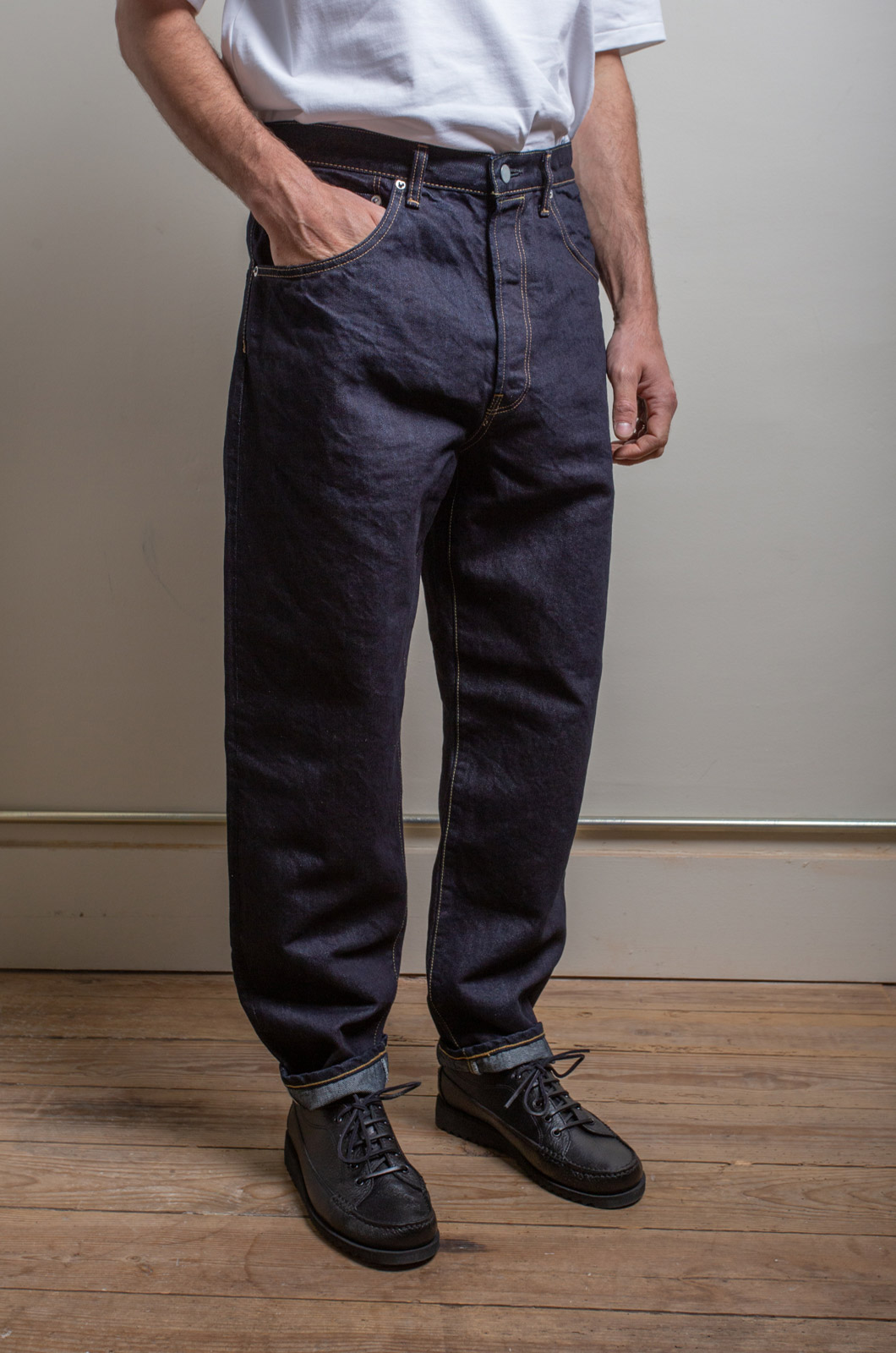 Hatski - Washi Pants 22001W - Indigo - RENDEZ-VOUS STORE