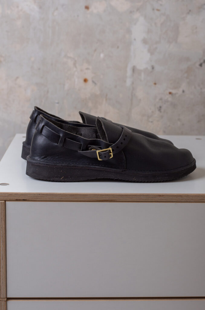 Middle English Shoe Navy – Trading Post Gallery by Dr
