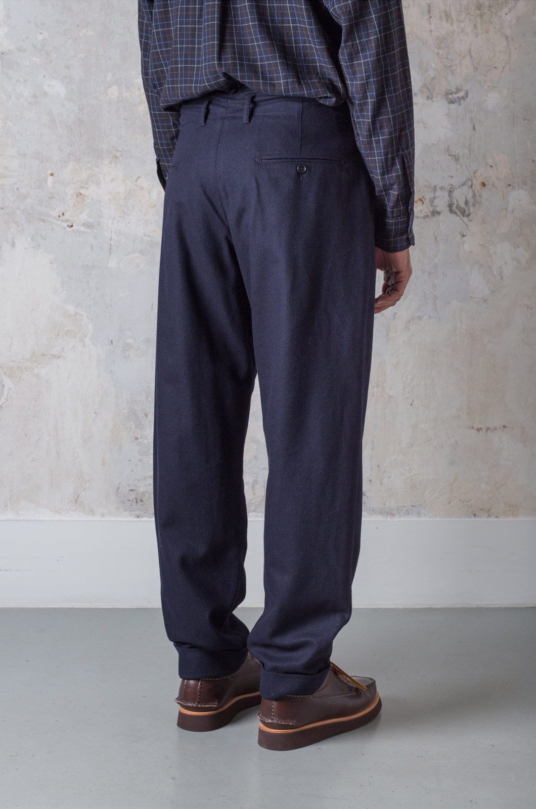 割引通販 EG Carlyle Pant-Wool Uniform Serge 22aw - パンツ