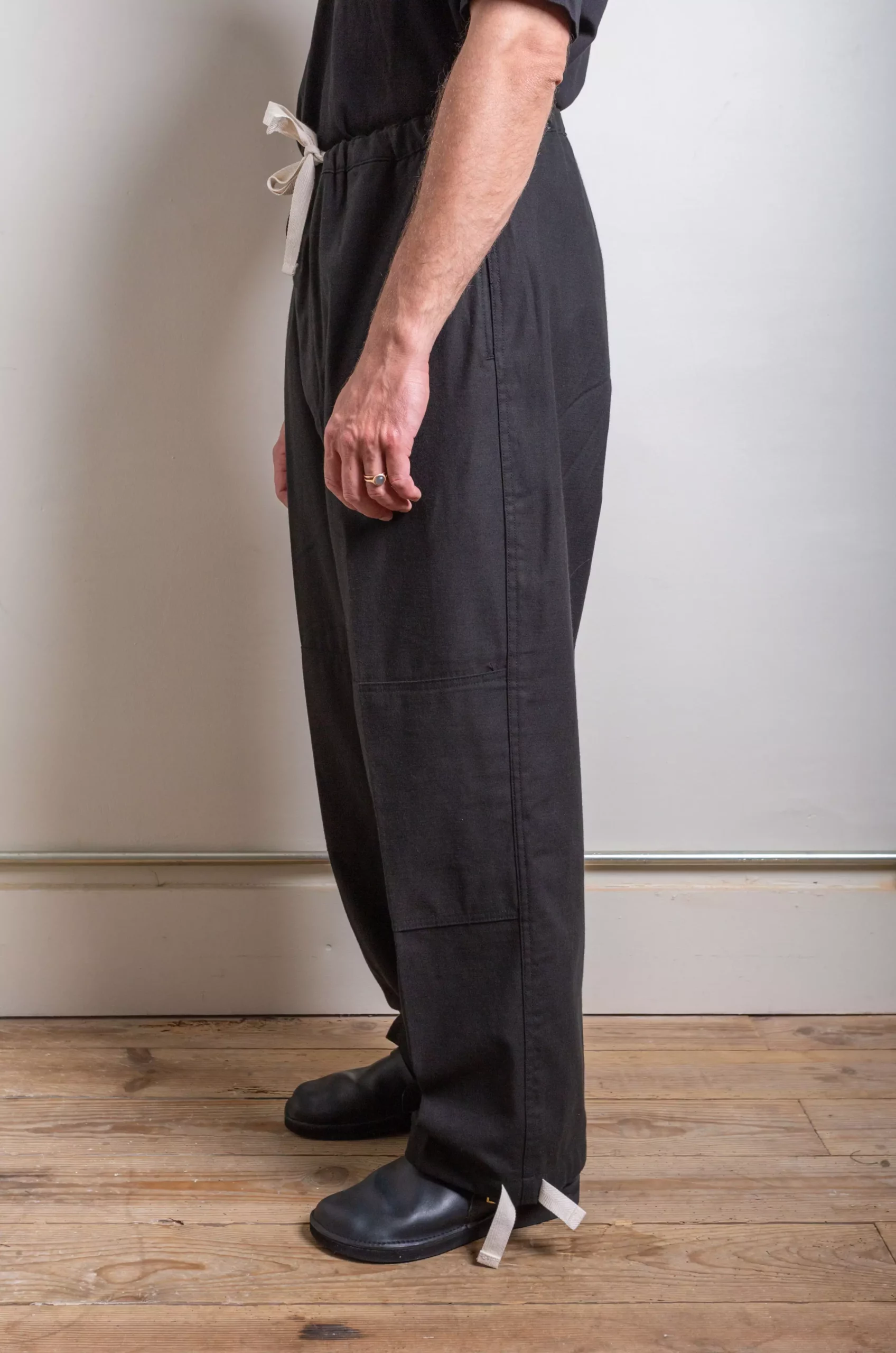 Men - Cargo Pants - Sillage Black - Rendez-Vous Store