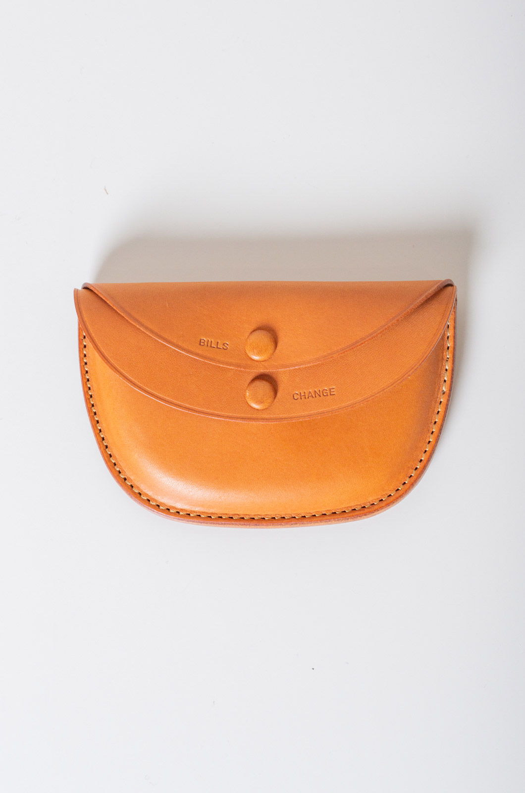 Kaptain Sunshine - Round Wallet - Natural