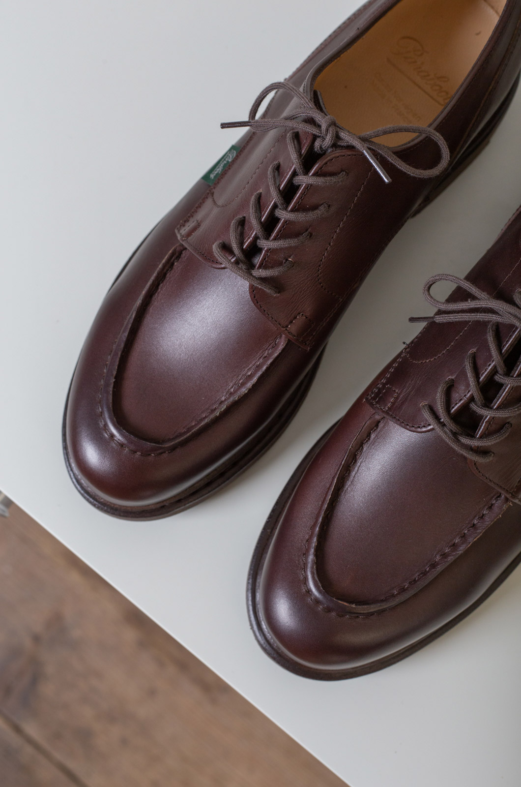 PARABOOT CHAMBORD 8.5 MARRON-LIS CAFE-