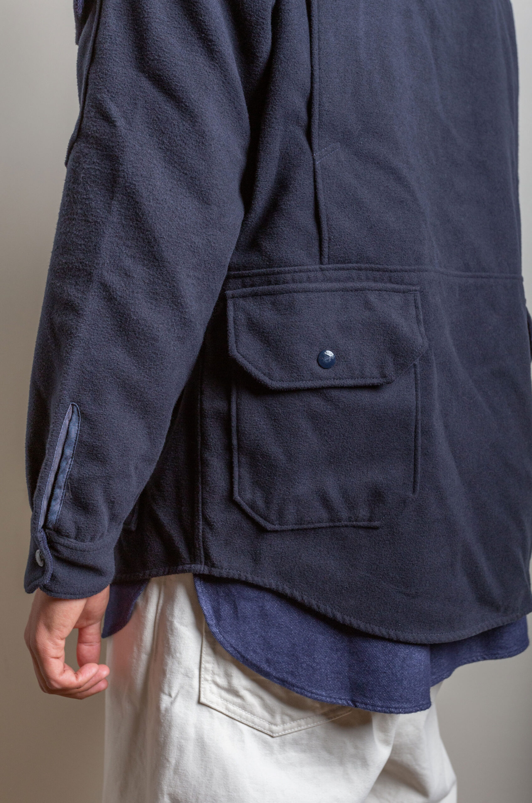 Engineered Garments - Explorer Shirt Jacket - Dark Navy - RENDEZ