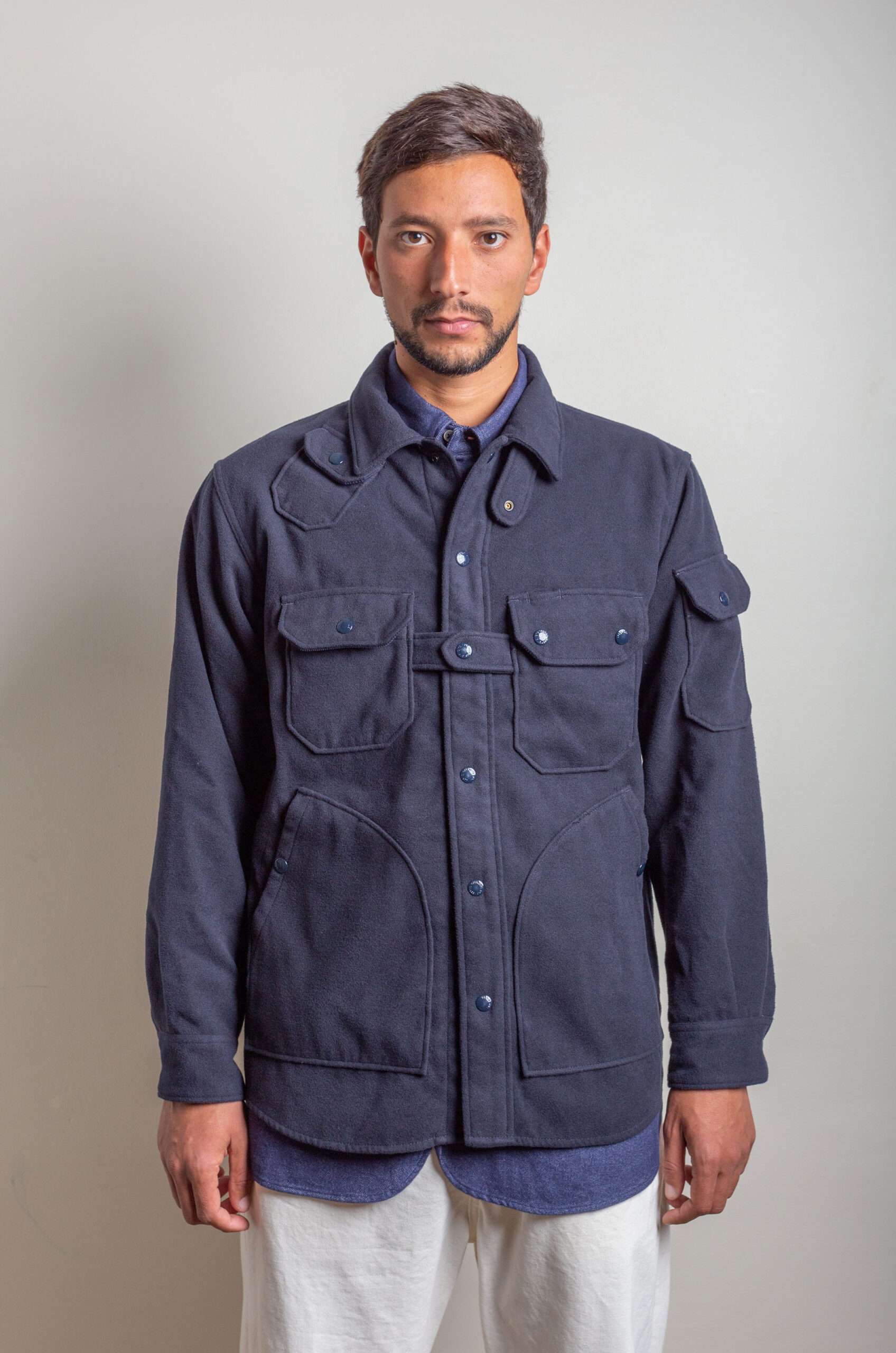 Engineered Garments - Explorer Shirt Jacket - Dark Navy