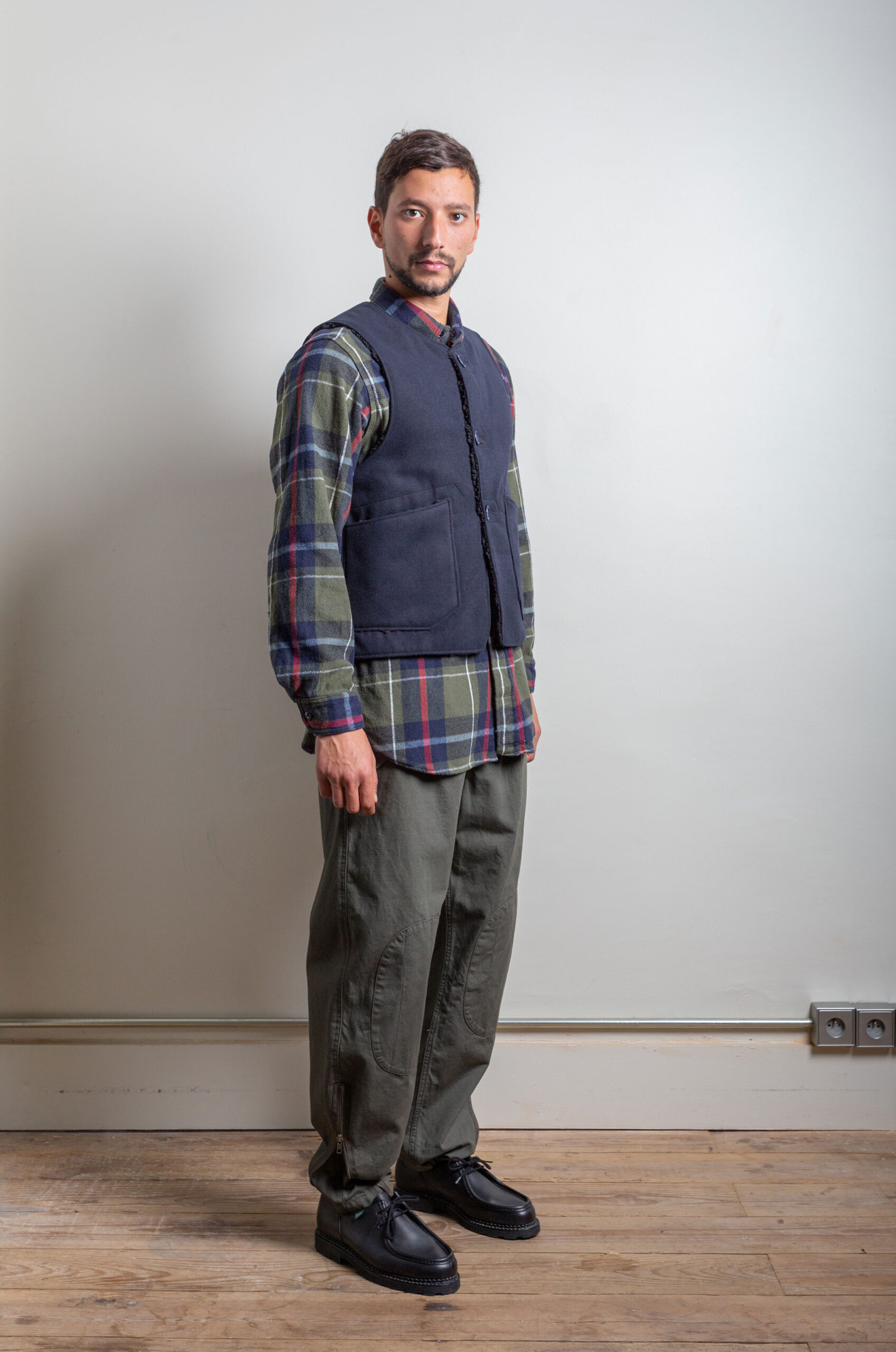 Engineered Garments - Over Vest - Navy