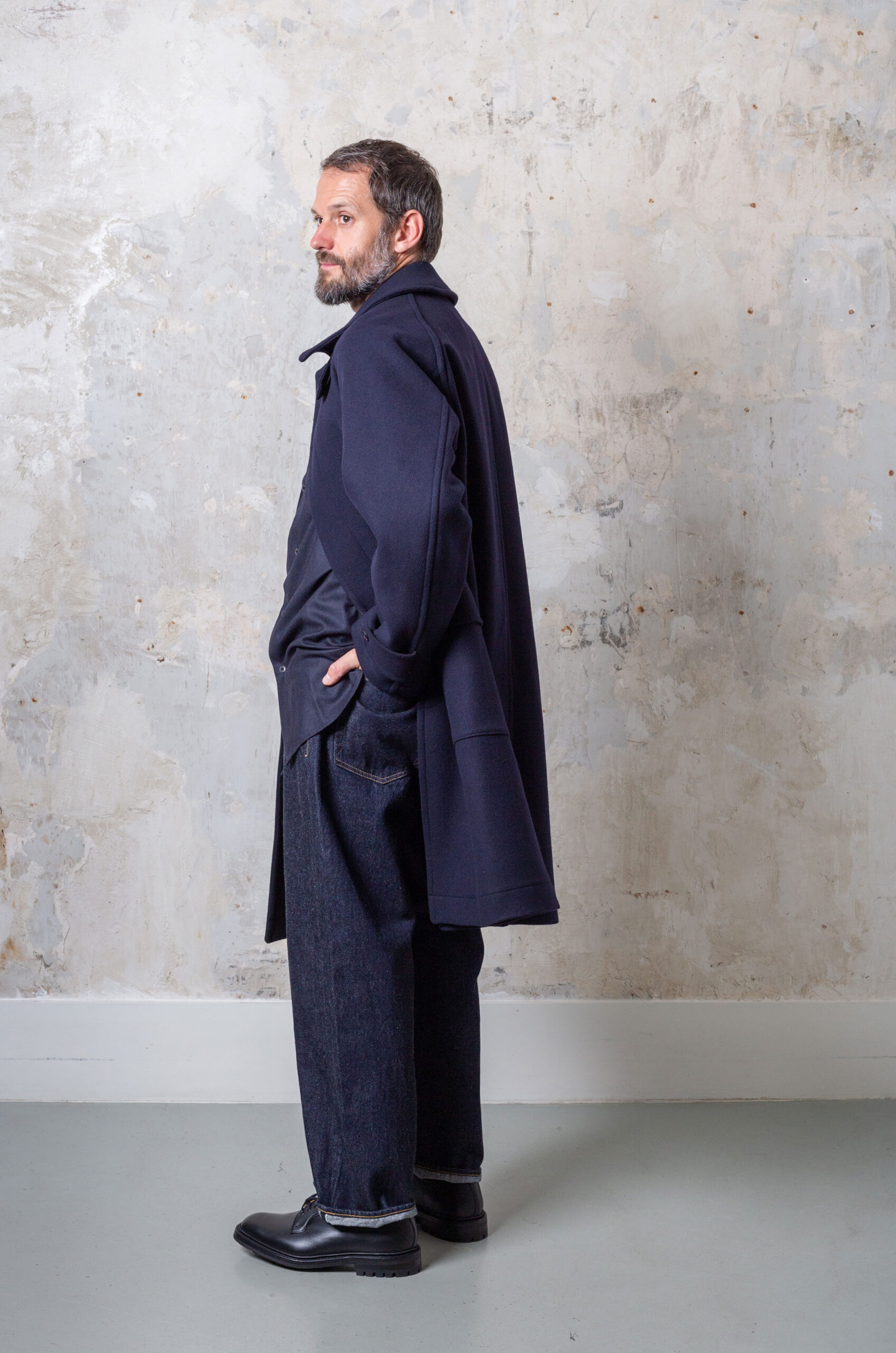 Kaptain Sunshine - Traveller Coat - Navy