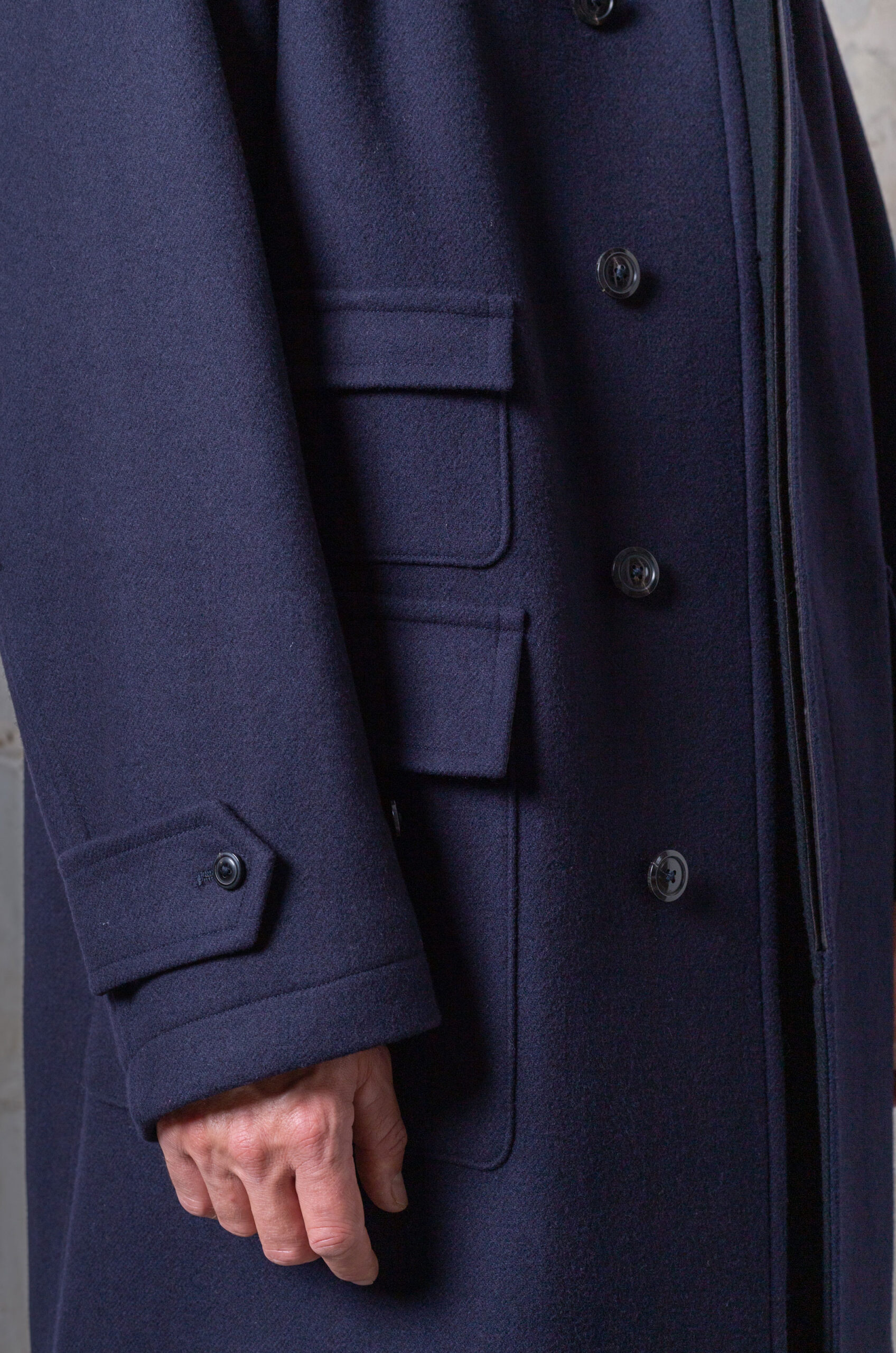 Kaptain Sunshine - Traveller Coat - Navy