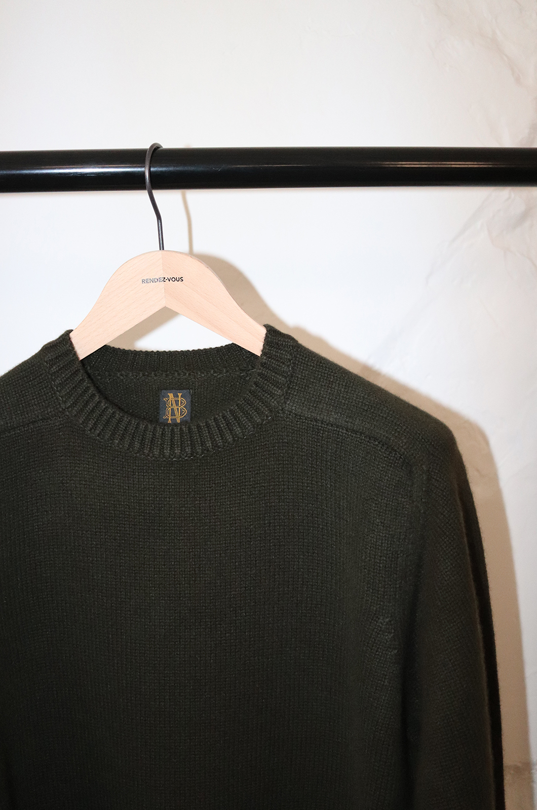 2022年春夏再入荷 BATONER HEAVY WEIHGT CASHMERE CREW NECK - トップス