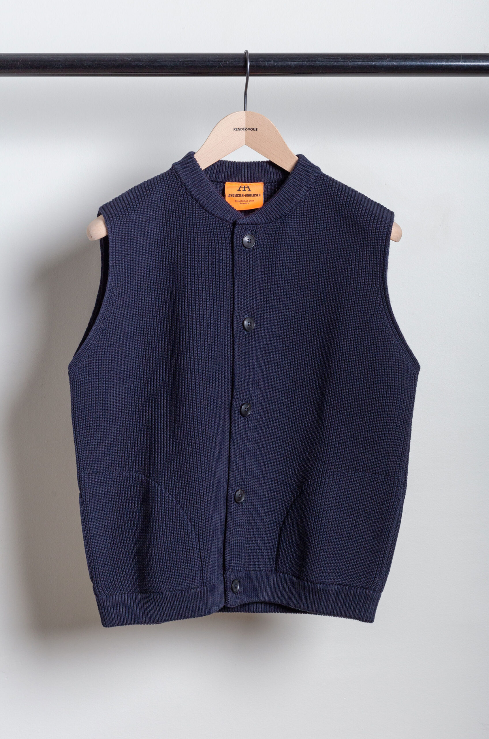 Andersen-Andersen - Skipper Vest - Navy Blue