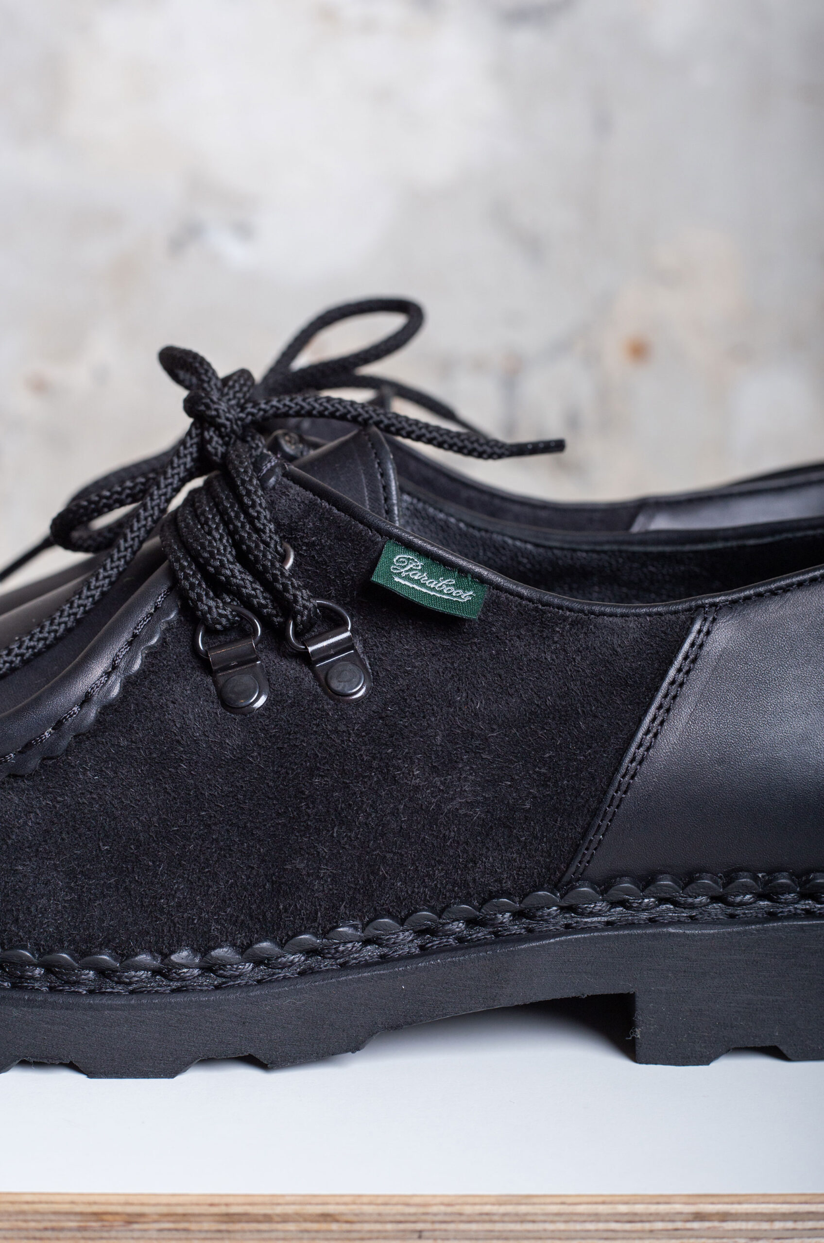 Paraboot x EG - man Michael Marche Noire - Lis Noir/Vel Noir